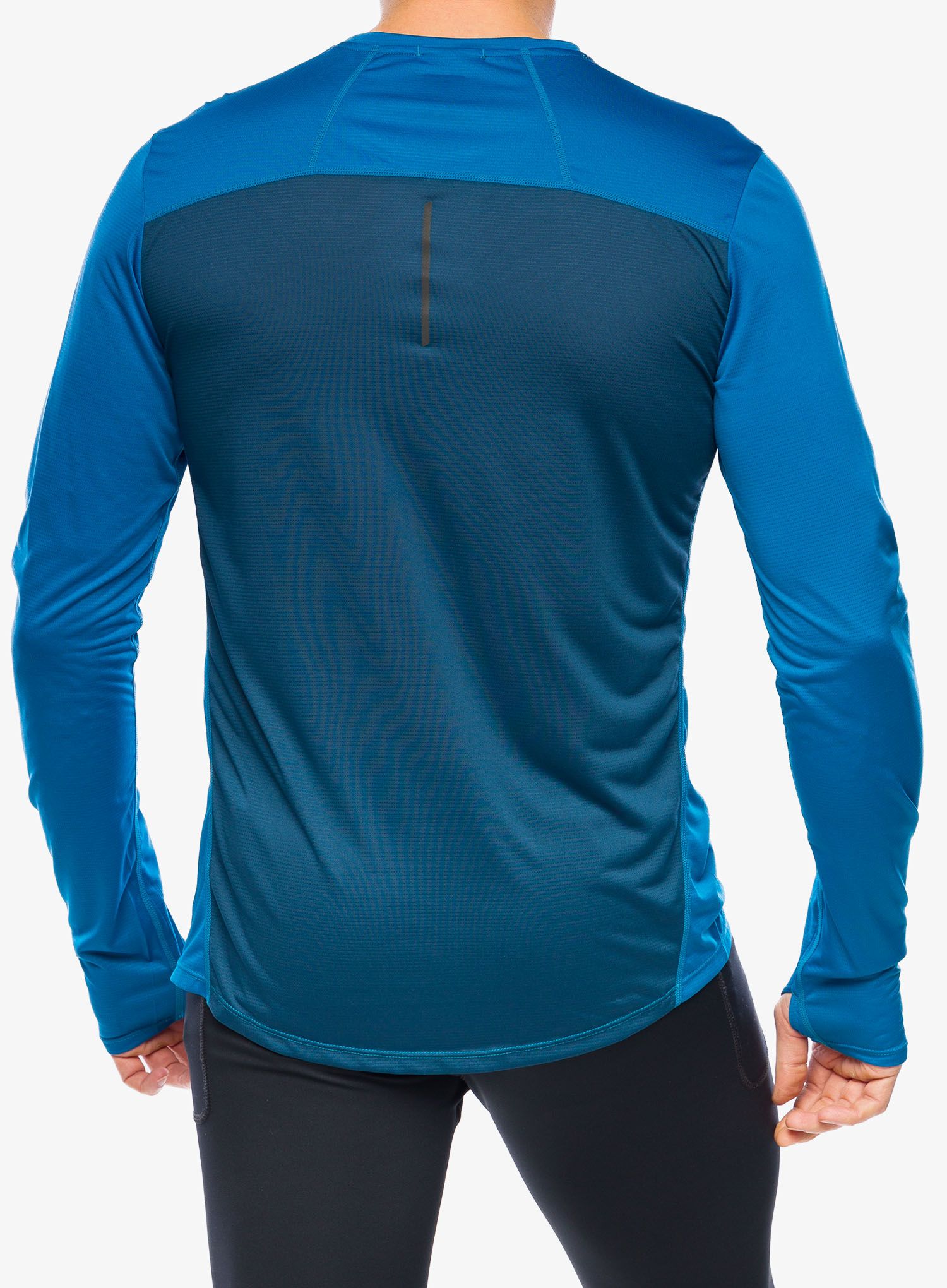 Mikina na běh Inov-8 Performance Long Sleeve - blue/navy