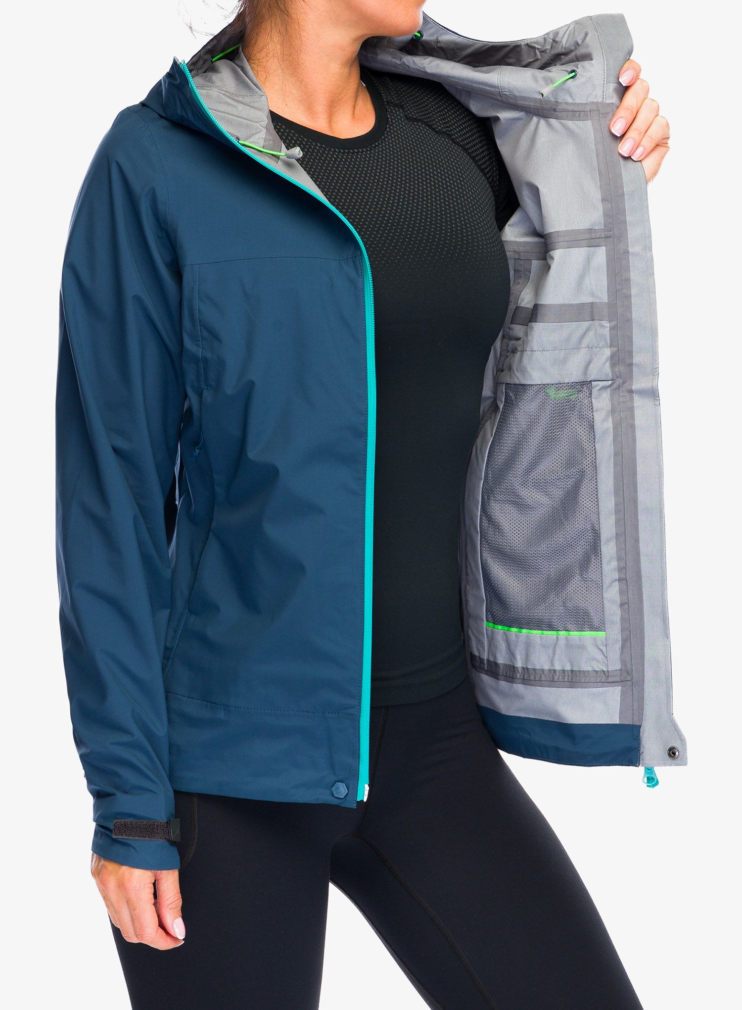 Dámská běžecká bunda Inov-8 Venturelite Jacket FZ - navy