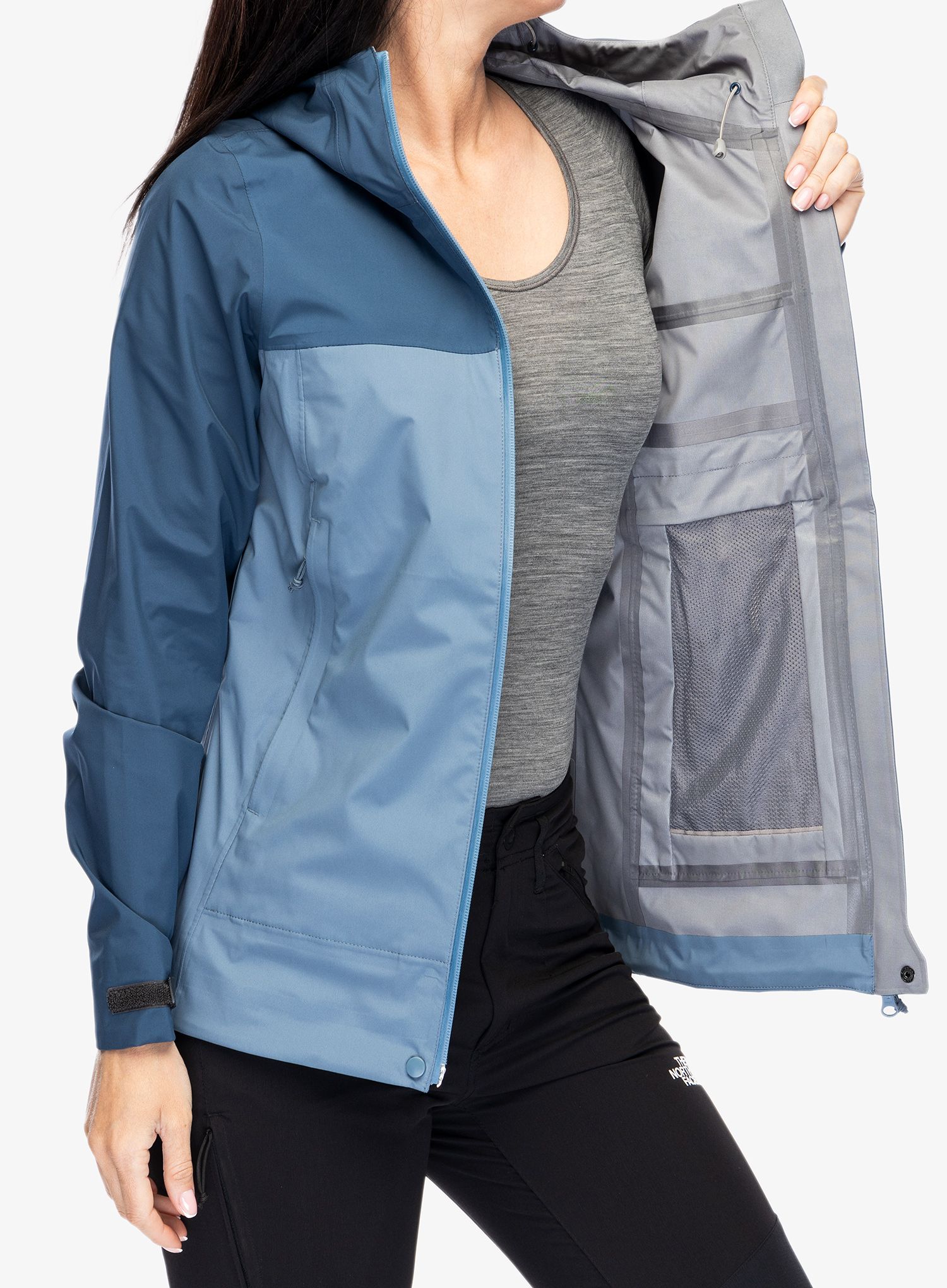 Dámská bunda do deště Inov-8 Venturelite Jacket FZ - navy/slate