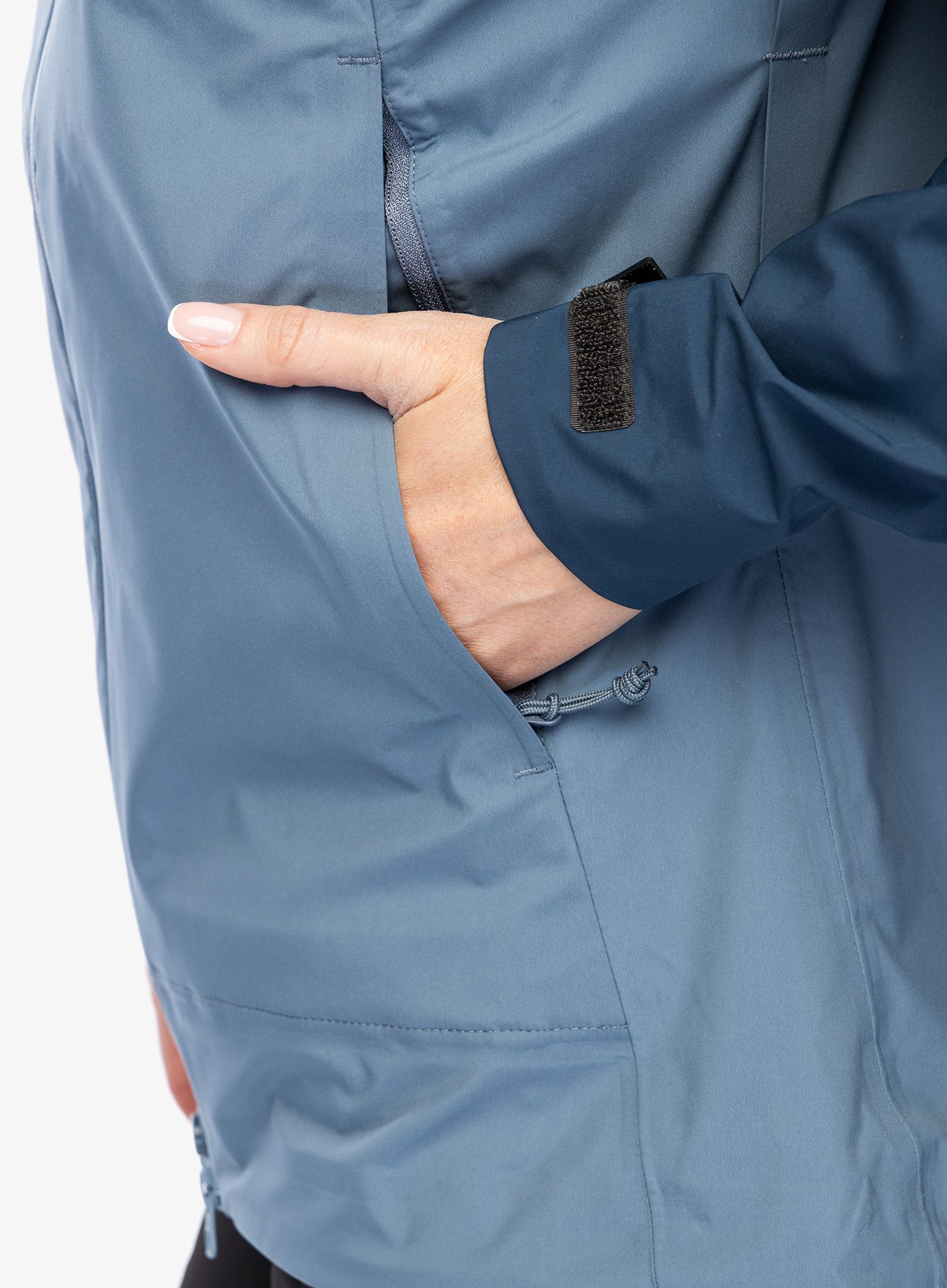 Dámská bunda do deště Inov-8 Venturelite Jacket FZ - navy/slate