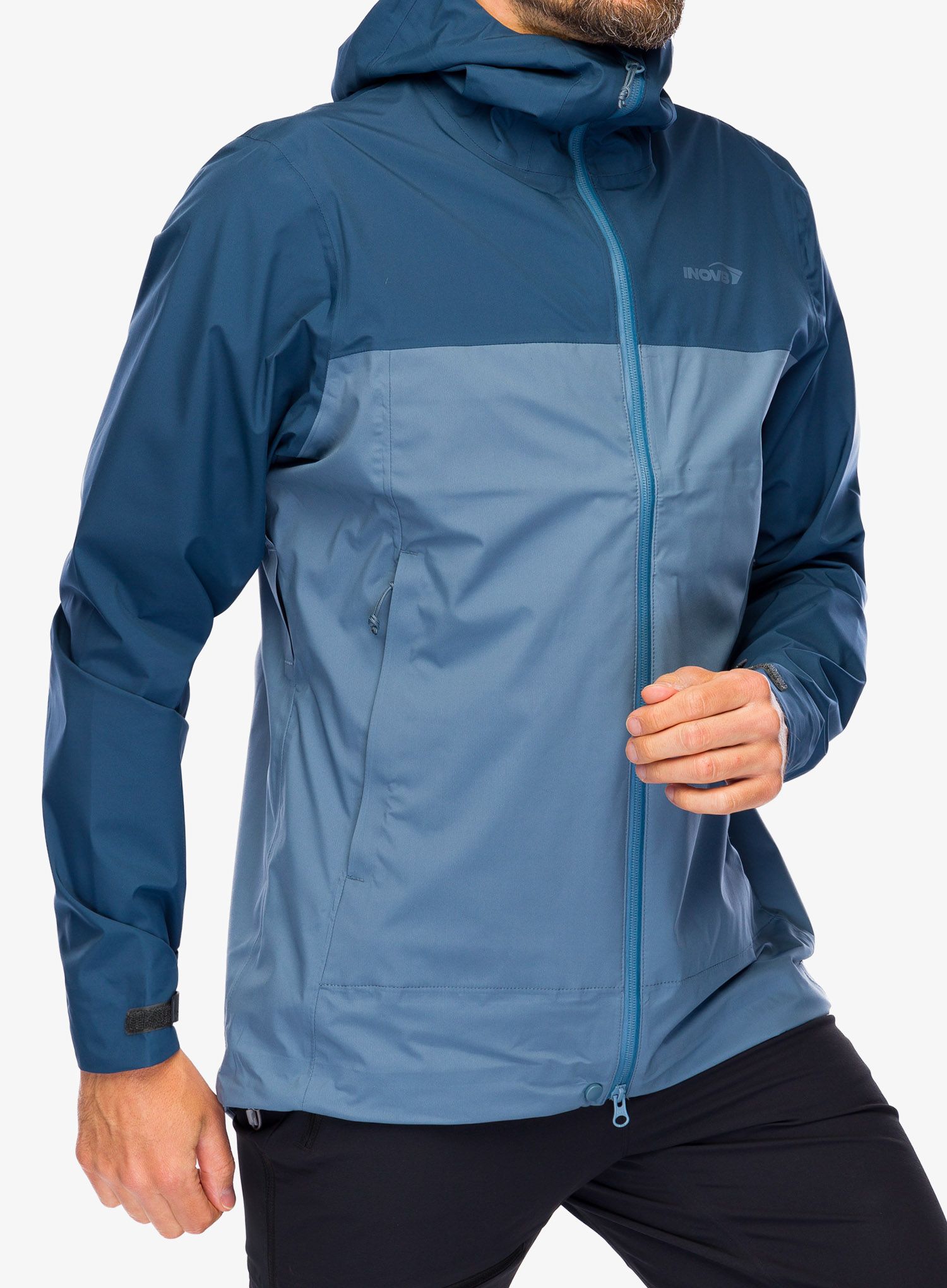 Bunda do deště Inov-8 Venturelite Jacket FZ - navy/slate
