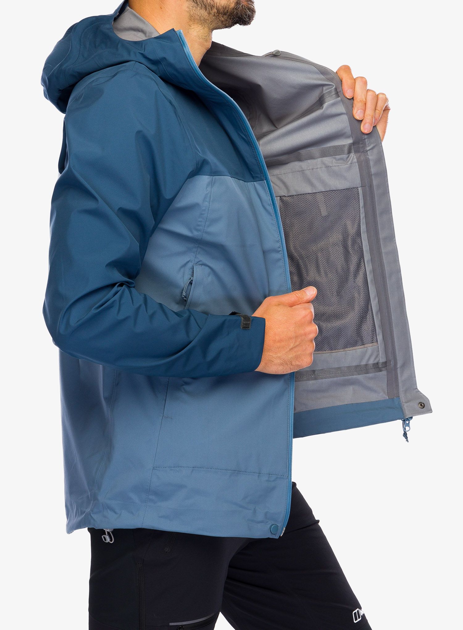 Bunda do deště Inov-8 Venturelite Jacket FZ - navy/slate