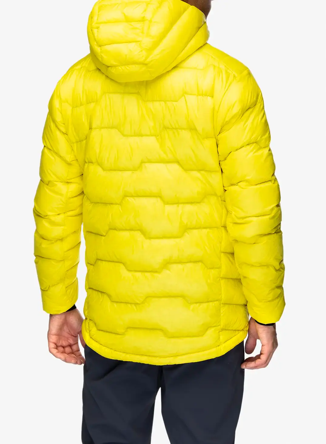 Péřová bunda Jack Wolfskin Alpspitze Down Hoody - firefly