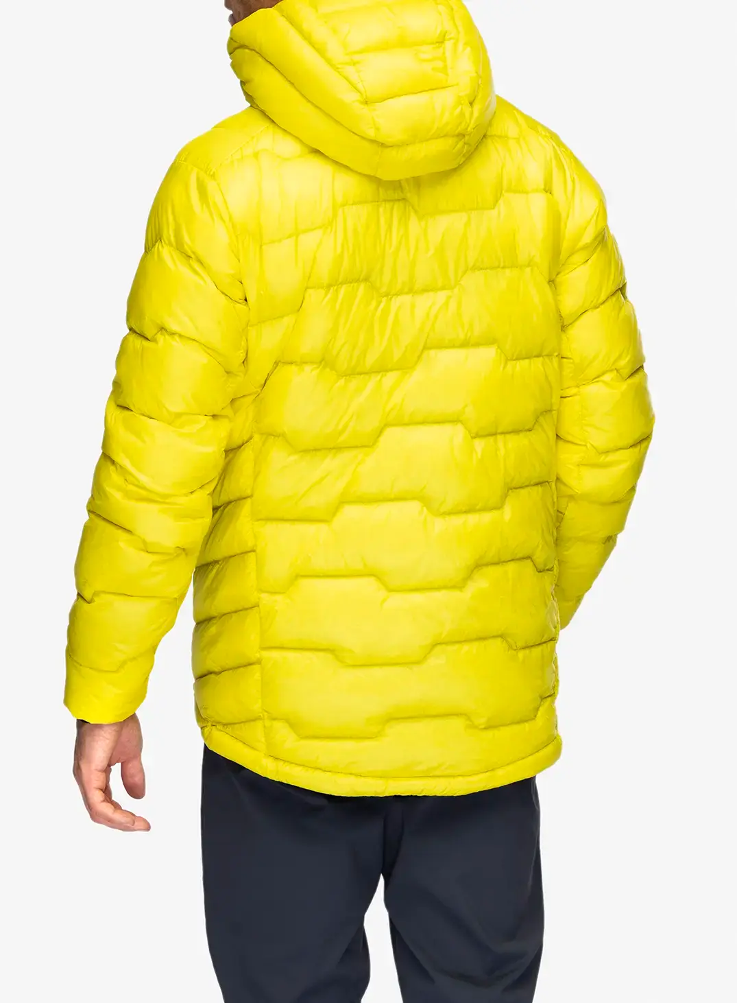 Péřová bunda Jack Wolfskin Alpspitze Down Hoody - firefly