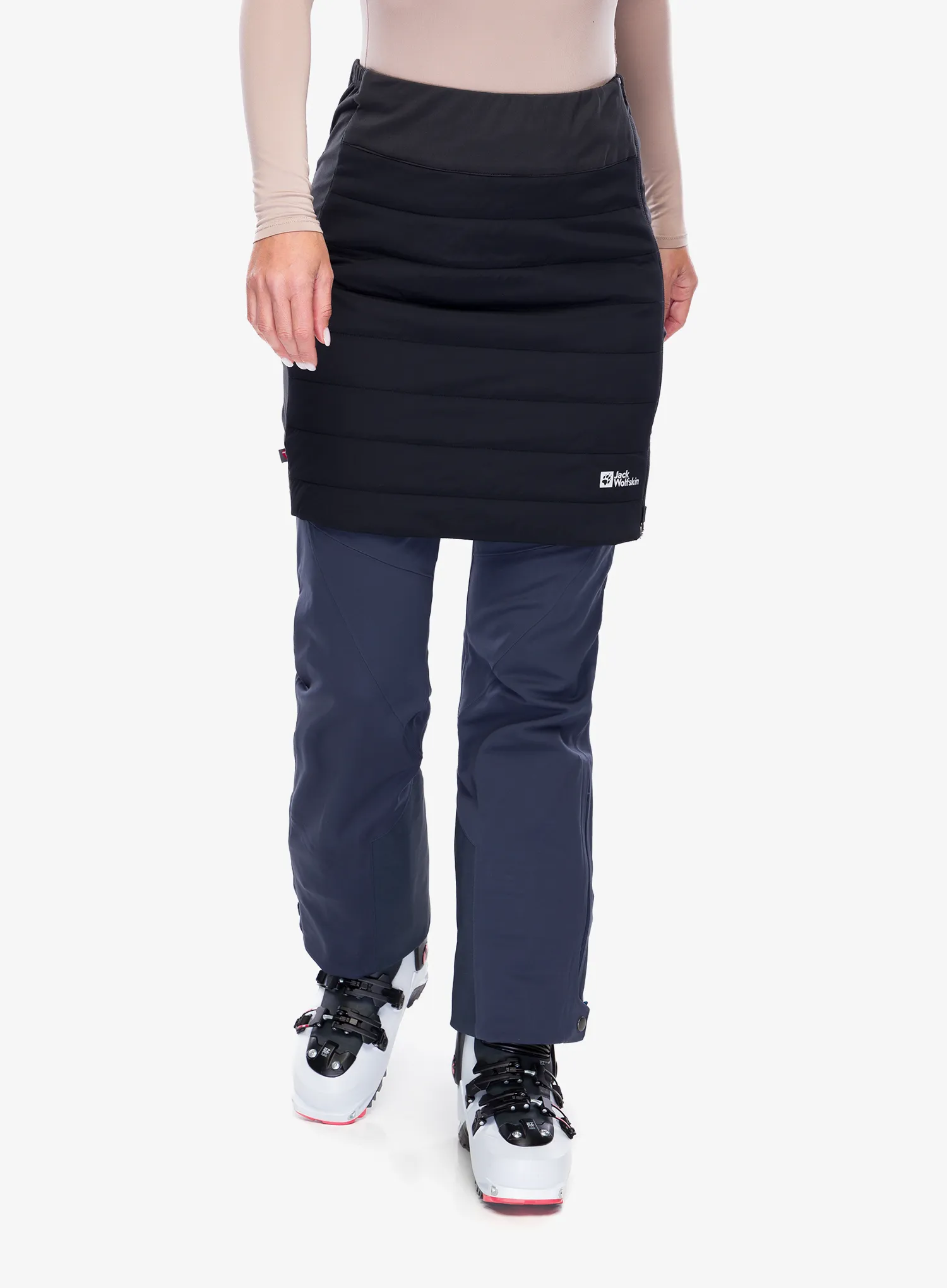 Zateplená sukně Jack Wolfskin Alpspitze Ins Skirt - black
