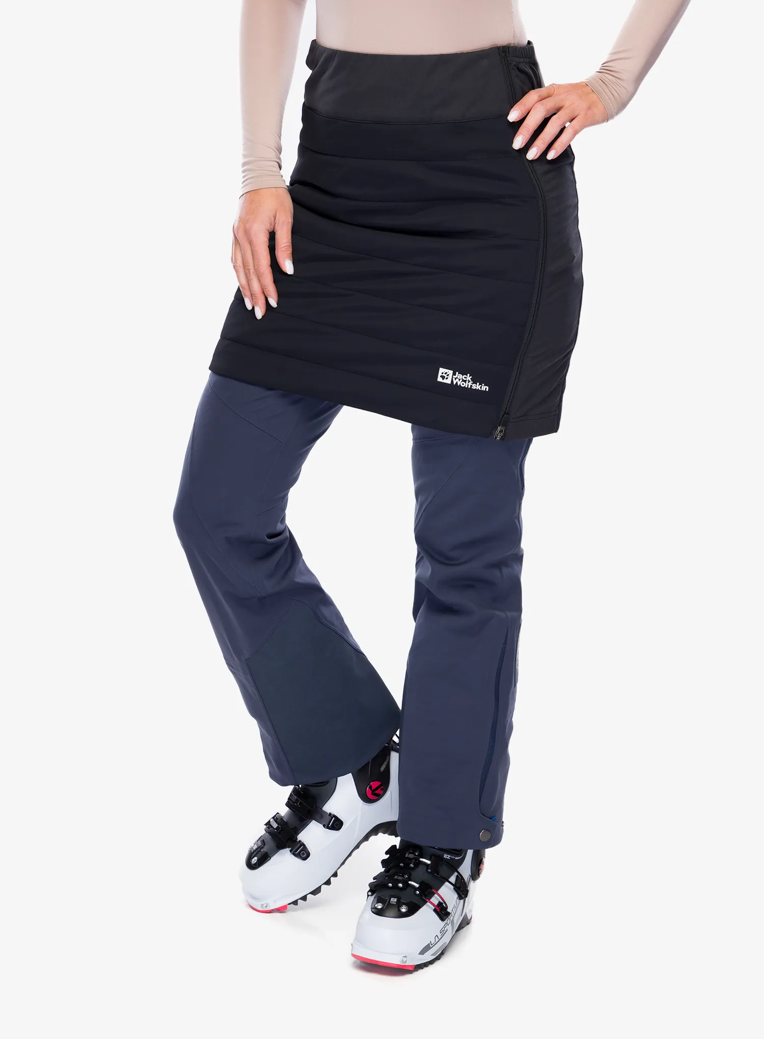 Zateplená sukně Jack Wolfskin Alpspitze Ins Skirt - black