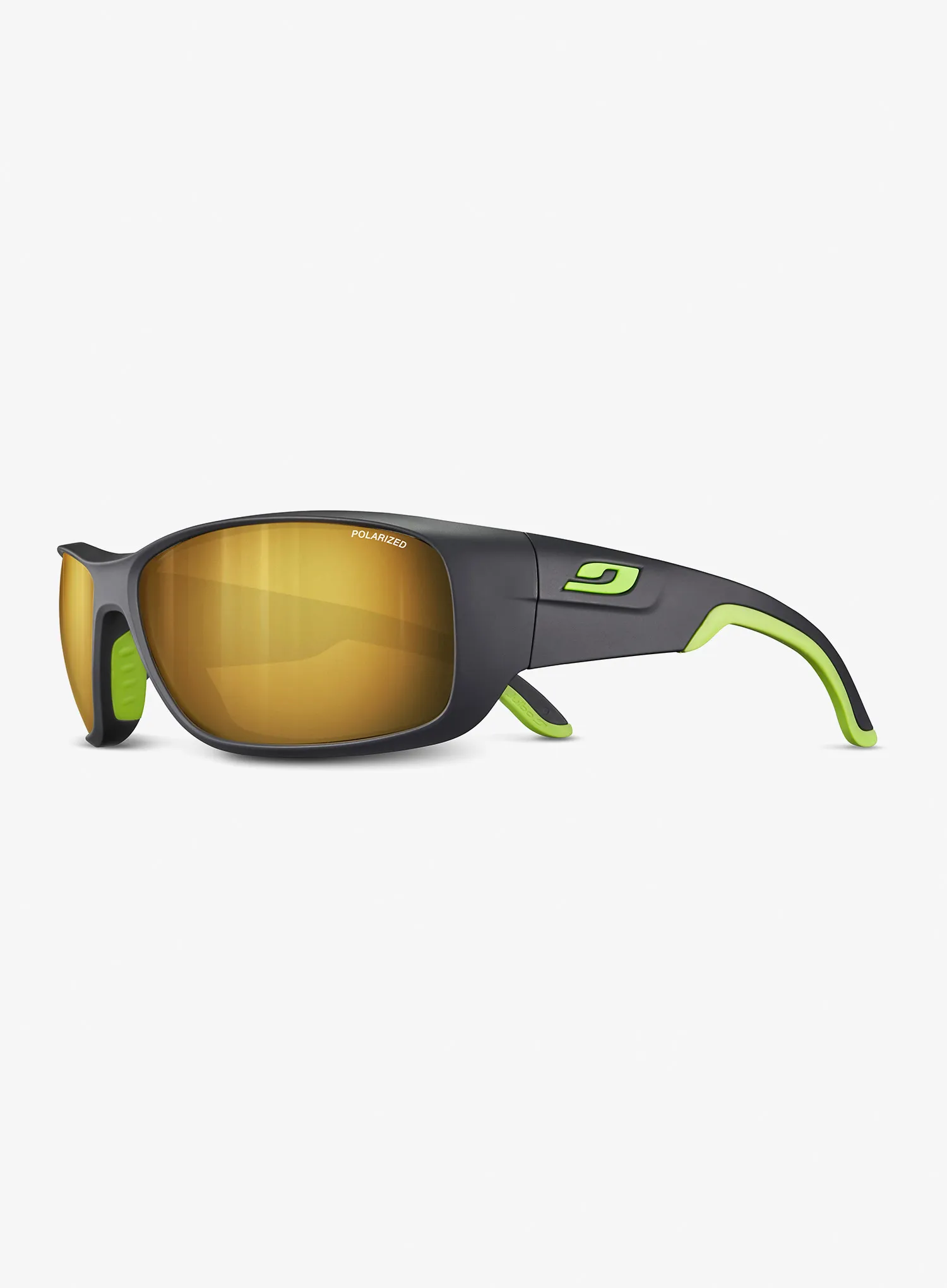 Sluneční brýle Julbo Run 2 - Spectron 3 Polarized - grey matt/lime green