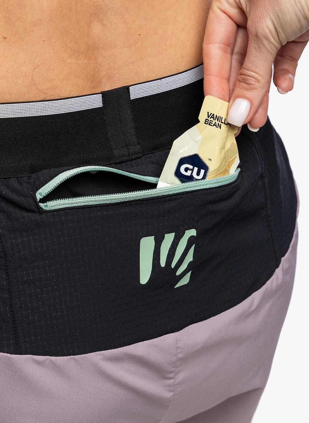 Běžecké kraťasy dámské Karpos Fast Evo Shorts - nirvana/black