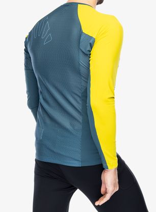 Mikina na běhání Karpos Lavaredo Jersey LS - stargazer/primrose
