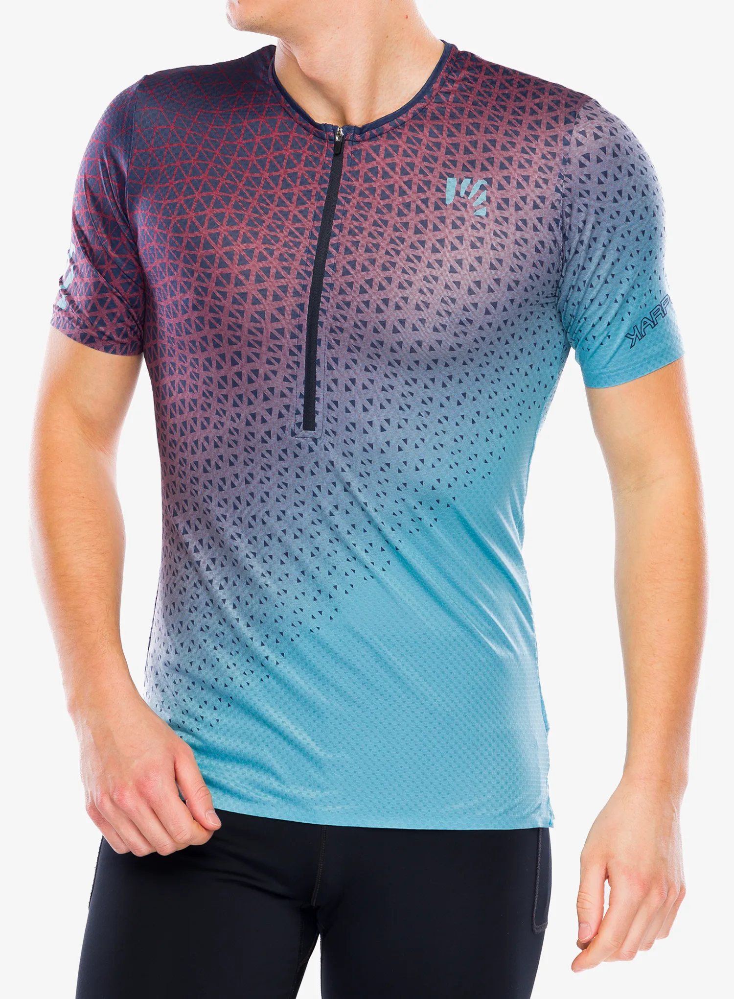 Běžecké tričko Karpos Lavaredo Ultra Tech Jersey - larkspur/outer space
