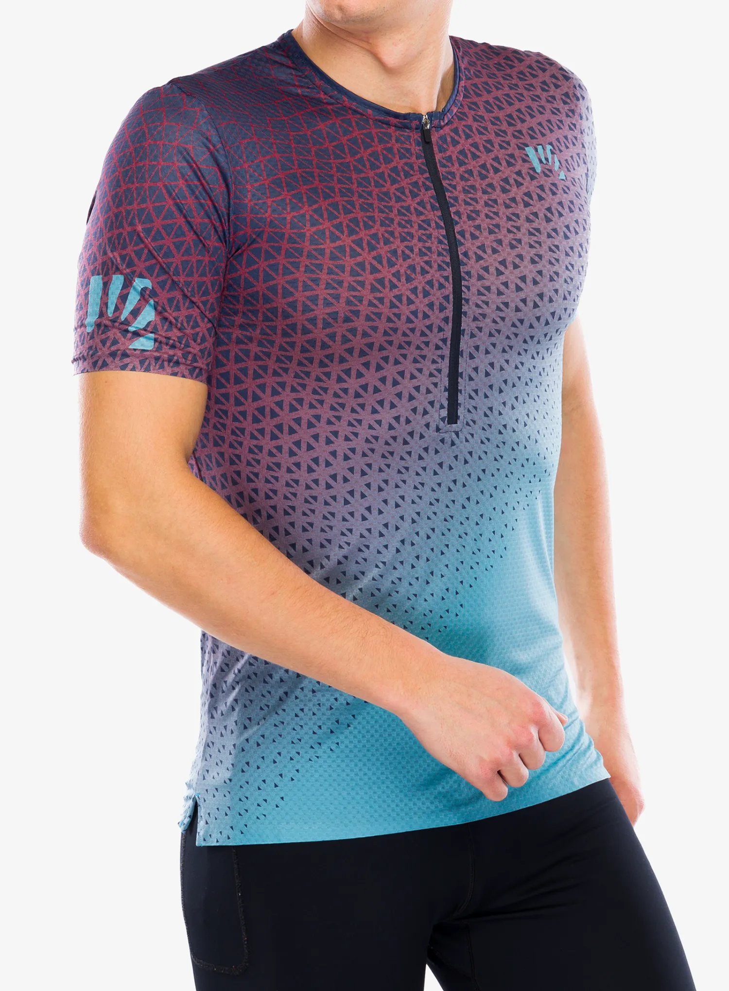 Běžecké tričko Karpos Lavaredo Ultra Tech Jersey - larkspur/outer space
