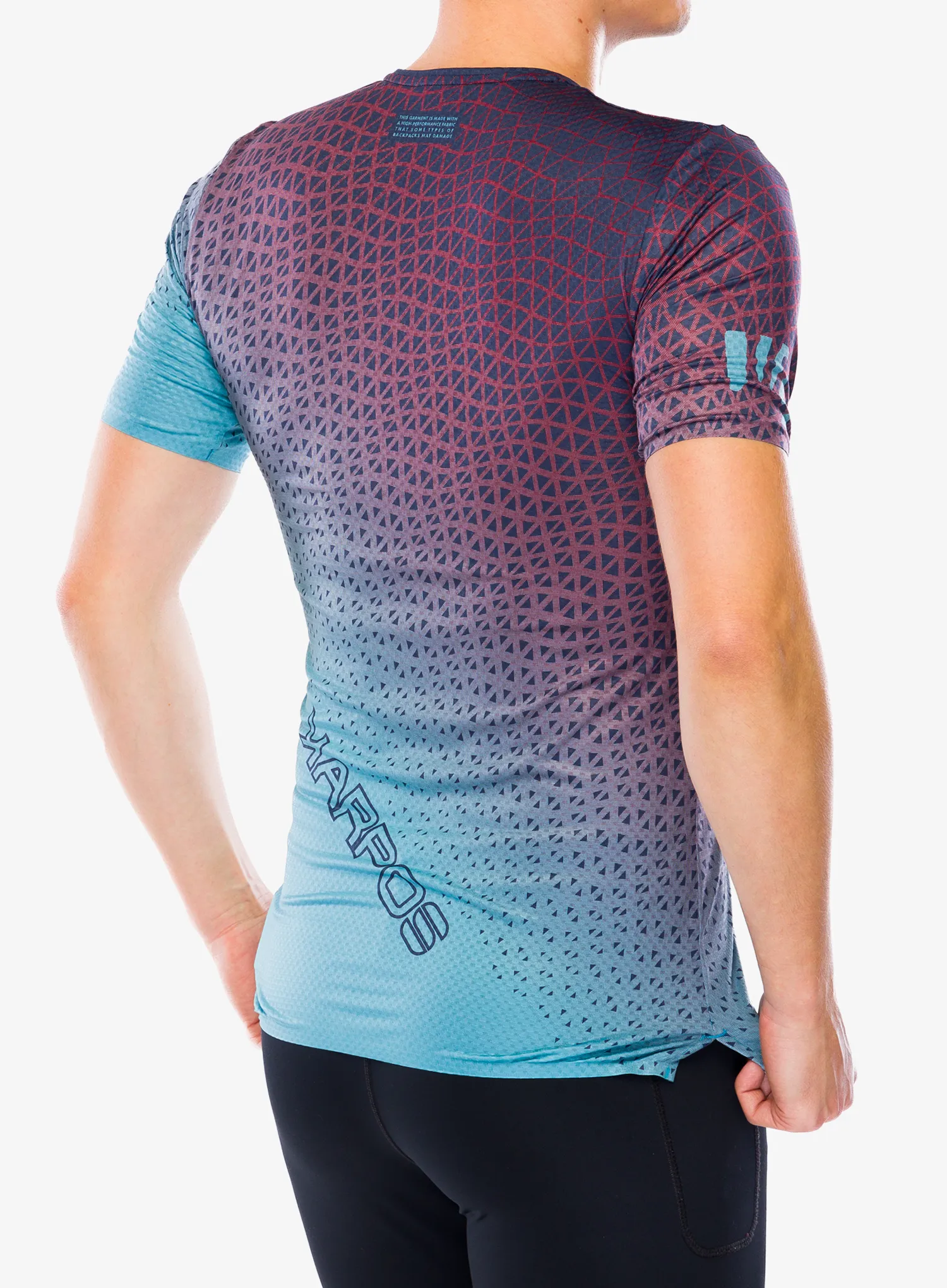 Běžecké tričko Karpos Lavaredo Ultra Tech Jersey - larkspur/outer space