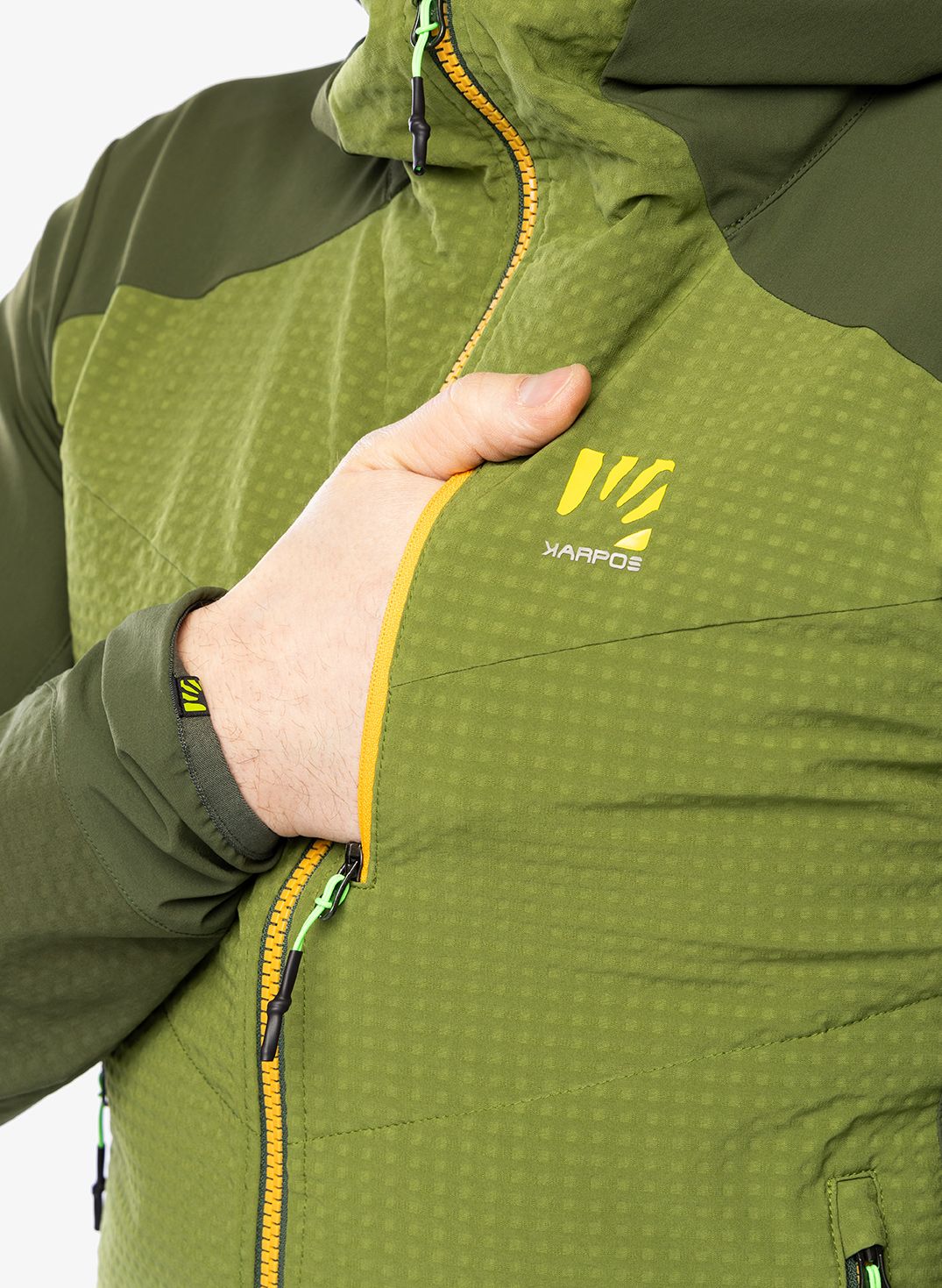 Bunda Karpos Lede Jacket - cedar green/rifle green