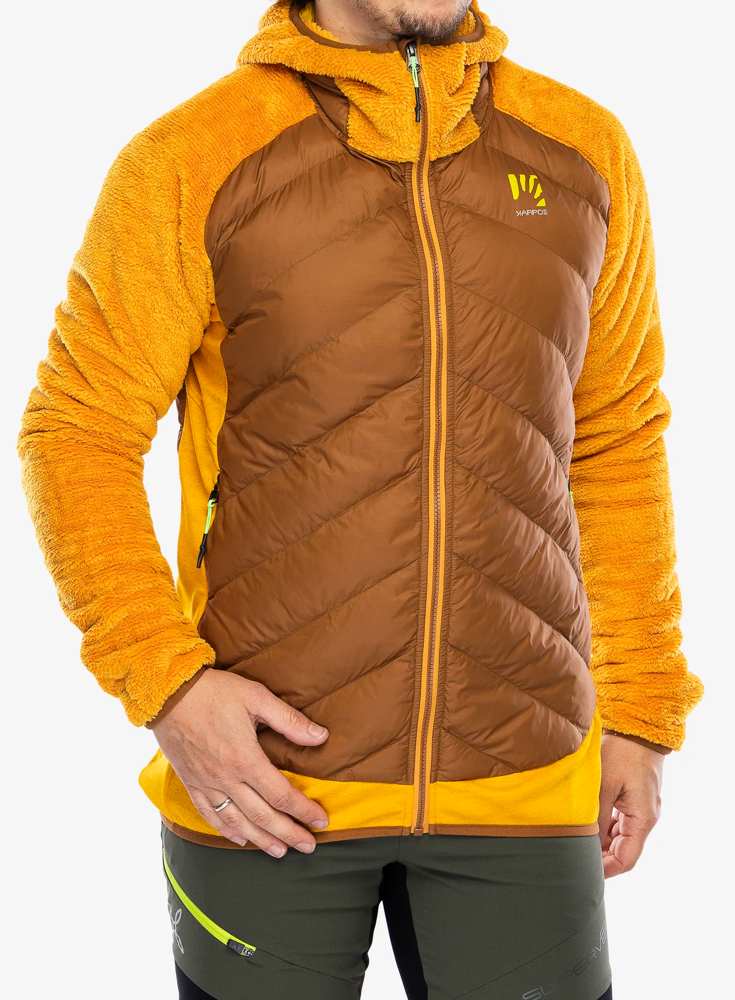 Hybridní bunda Karpos Marmarole Jacket - nuthatch/golden