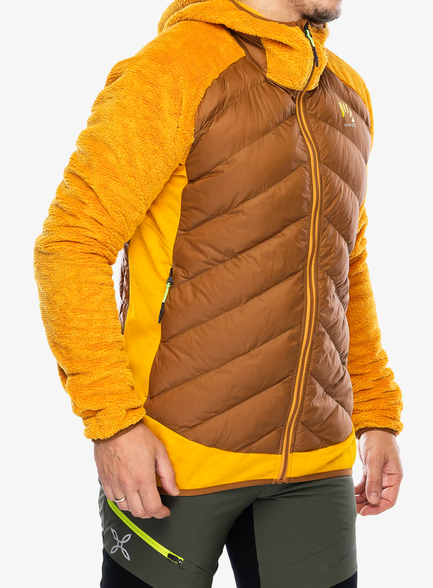 Hybridní bunda Karpos Marmarole Jacket - nuthatch/golden