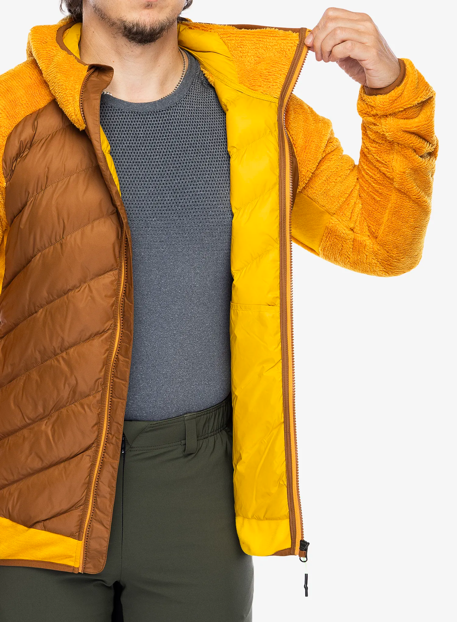 Hybridní bunda Karpos Marmarole Jacket - nuthatch/golden