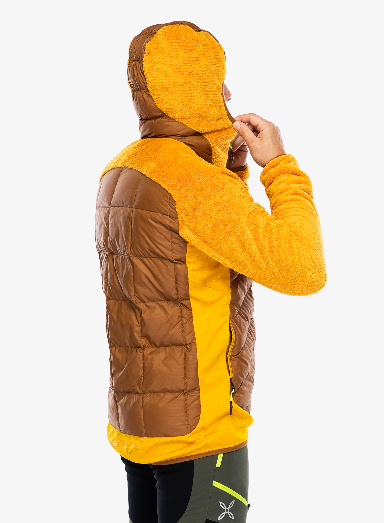 Hybridní bunda Karpos Marmarole Jacket - nuthatch/golden