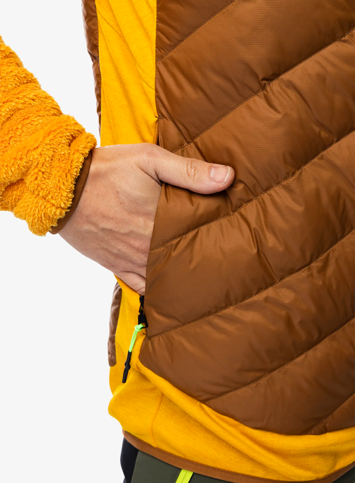 Hybridní bunda Karpos Marmarole Jacket - nuthatch/golden