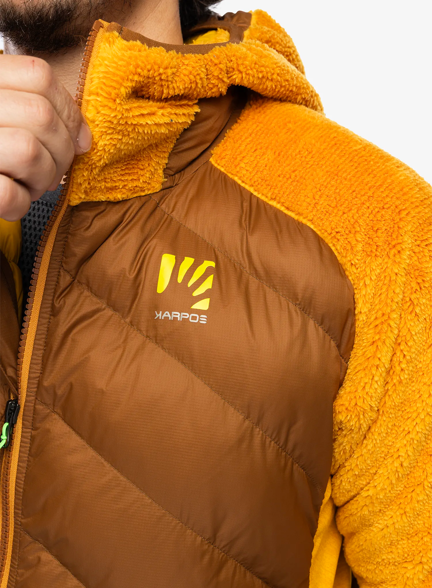 Hybridní bunda Karpos Marmarole Jacket - nuthatch/golden