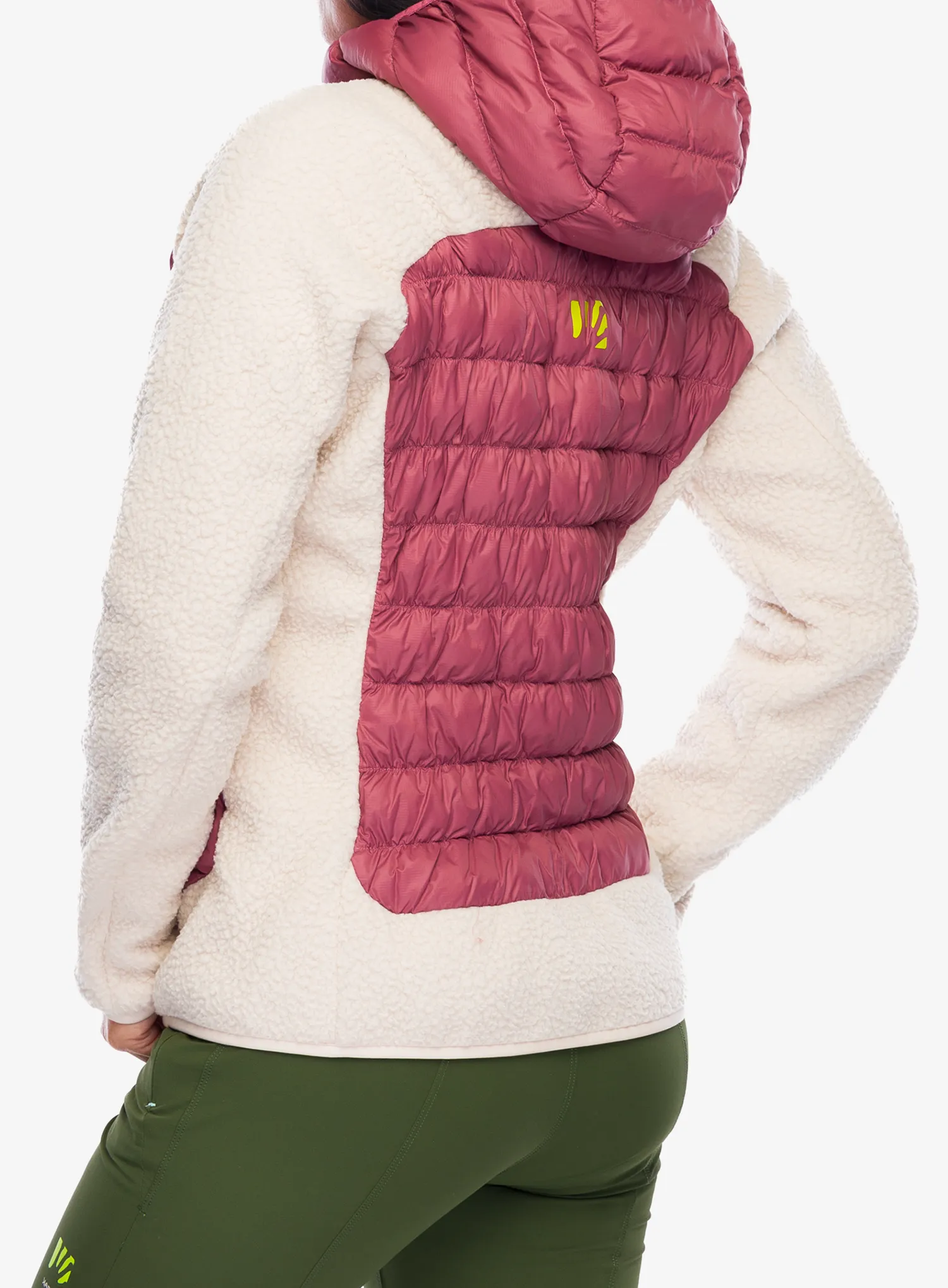 Hybridní bunda dámská Karpos Marmarole Retro Jacket - deco rose/oat