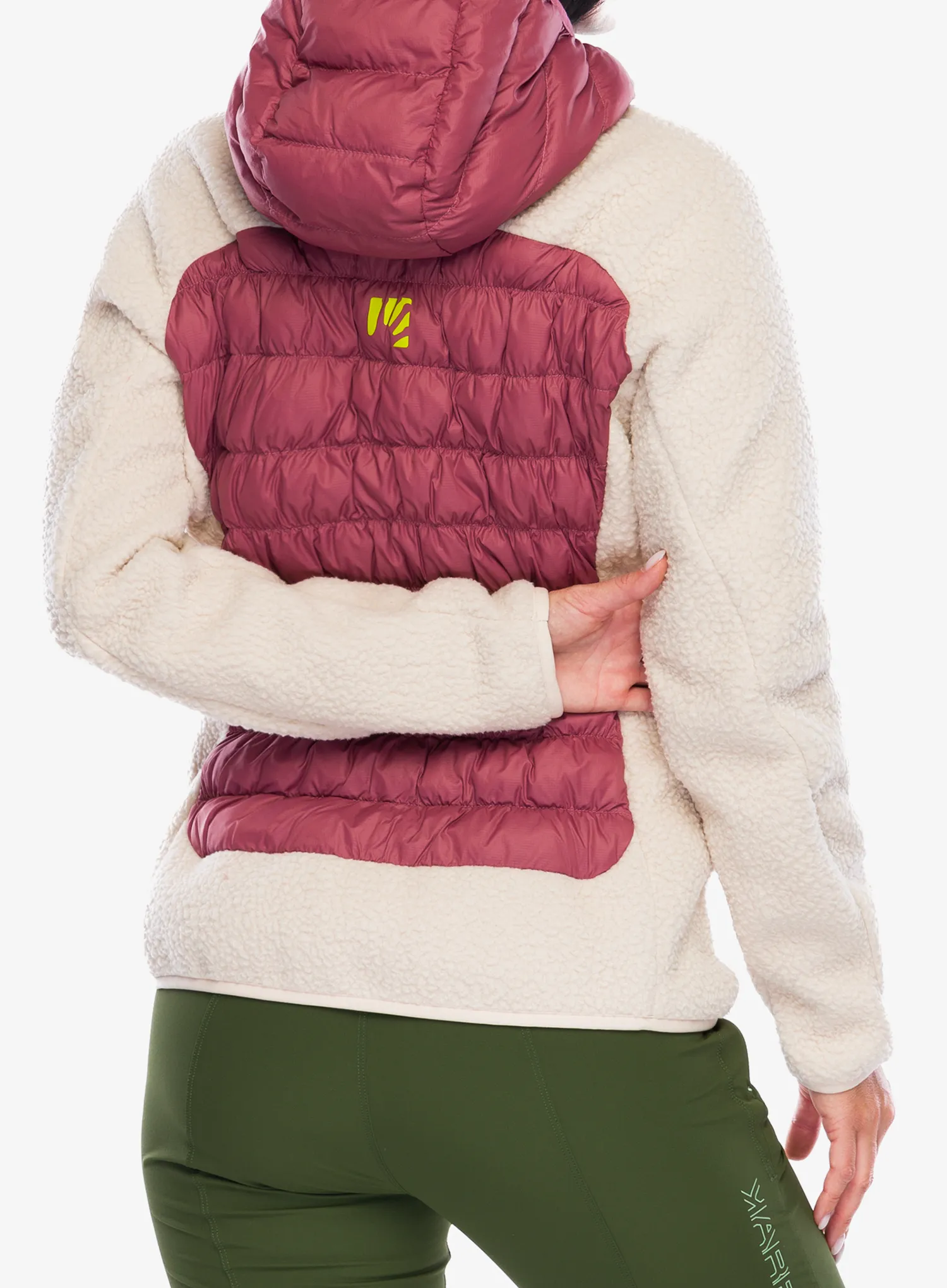 Hybridní bunda dámská Karpos Marmarole Retro Jacket - deco rose/oat