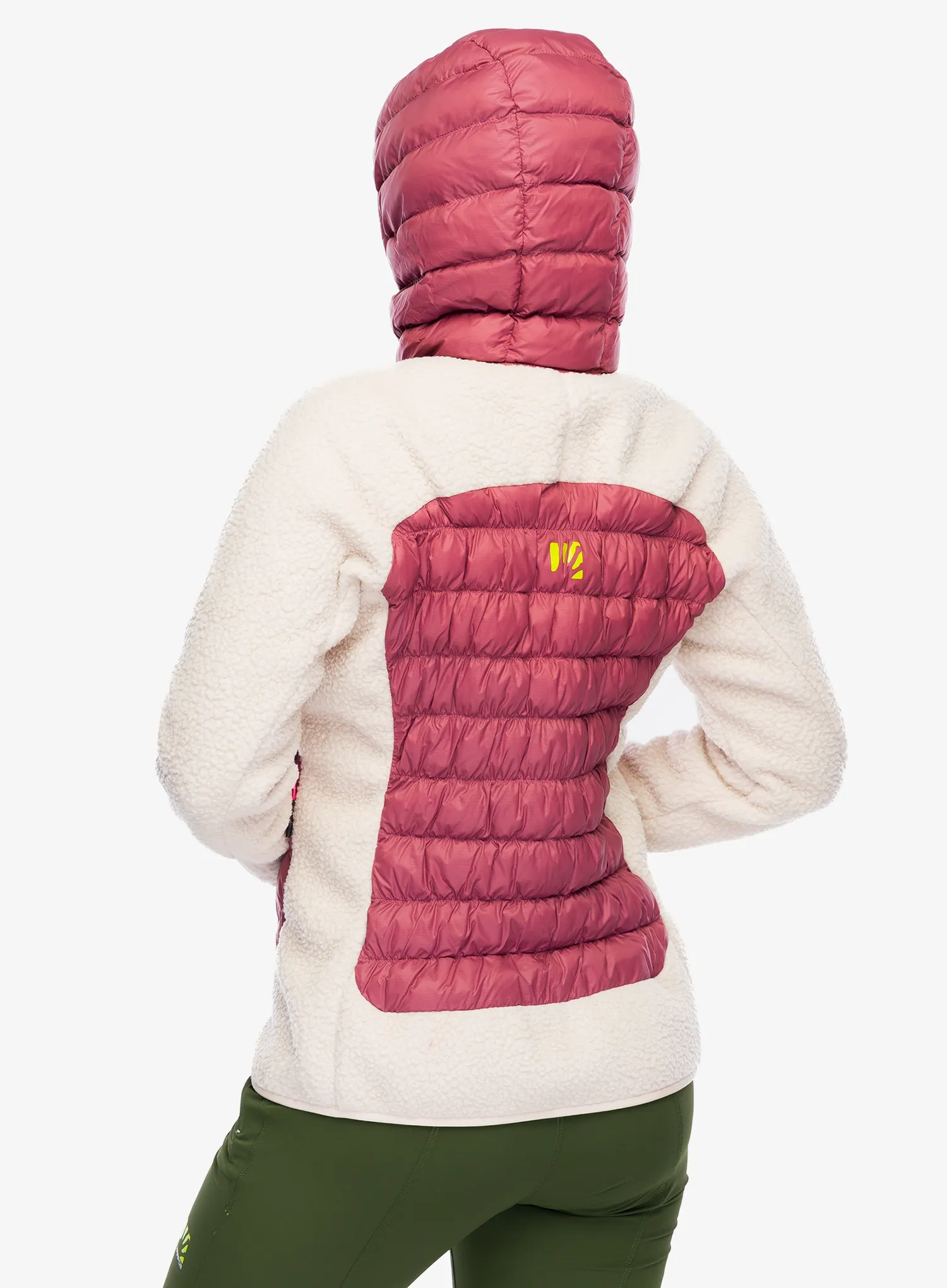 Hybridní bunda dámská Karpos Marmarole Retro Jacket - deco rose/oat