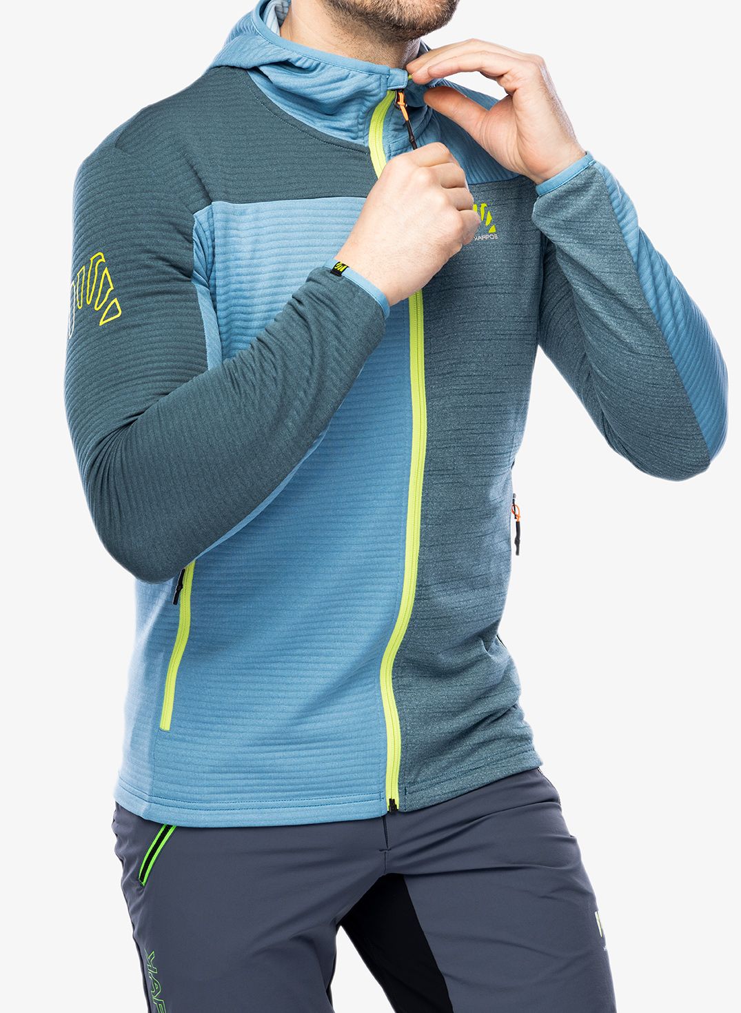Outdoorova mikina Karpos Nuvolau Fleece - niagara/stargazer