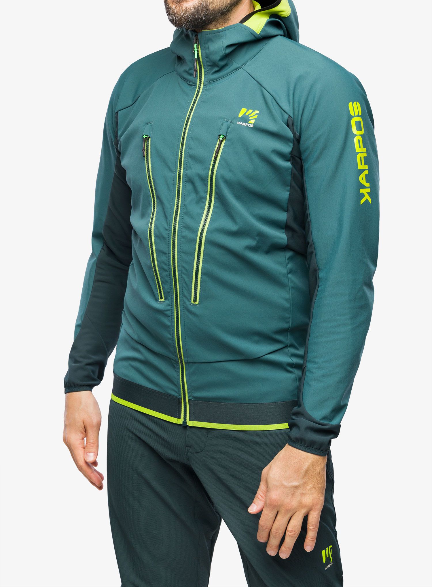 Bunda na skialpinismus Karpos Piz Palu Evo Jacket - balsam/forest