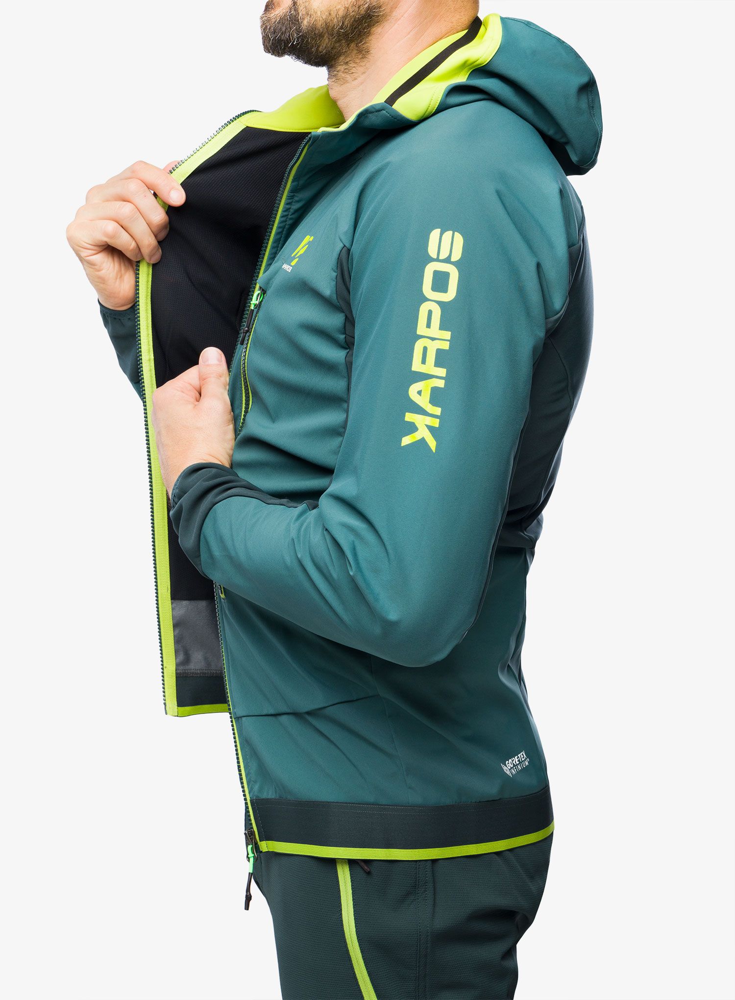 Bunda na skialpinismus Karpos Piz Palu Evo Jacket - balsam/forest