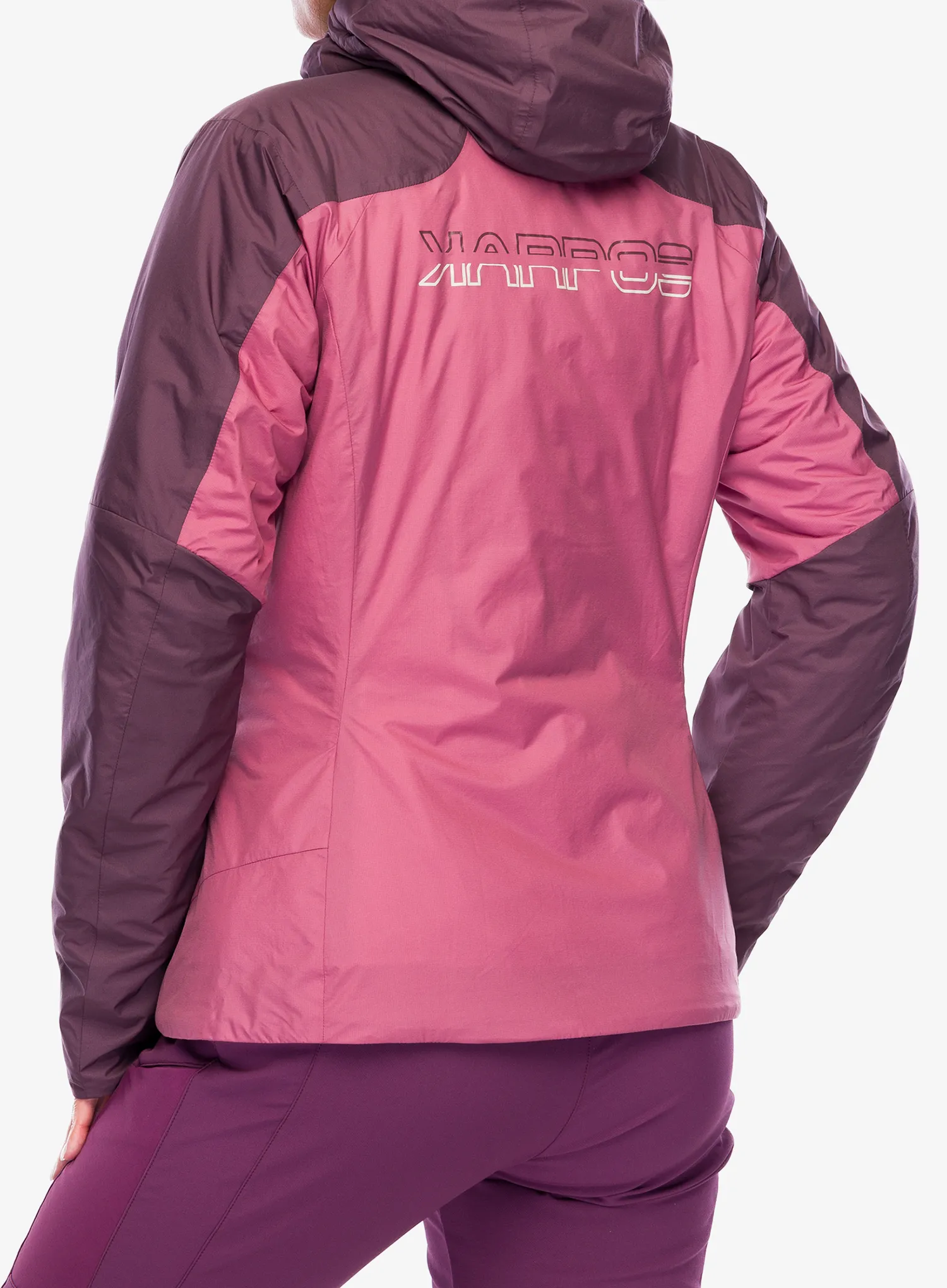 Zateplená bunda dámská Karpos Vinson Evo Jacket - deco rose/huckleberry