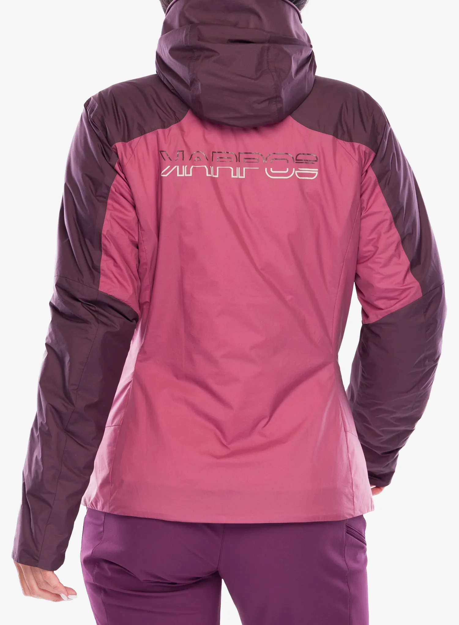 Zateplená bunda dámská Karpos Vinson Evo Jacket - deco rose/huckleberry