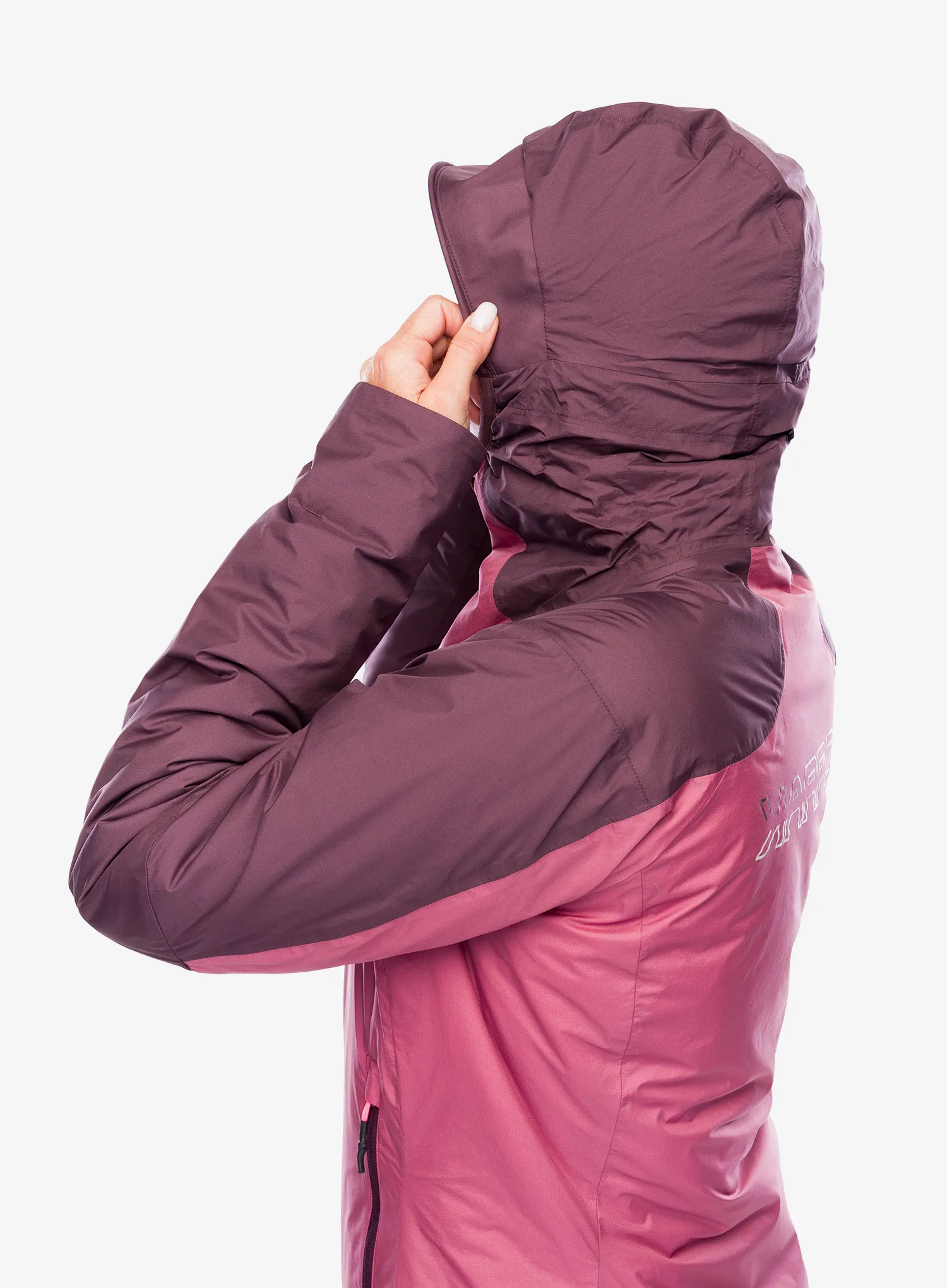 Zateplená bunda dámská Karpos Vinson Evo Jacket - deco rose/huckleberry
