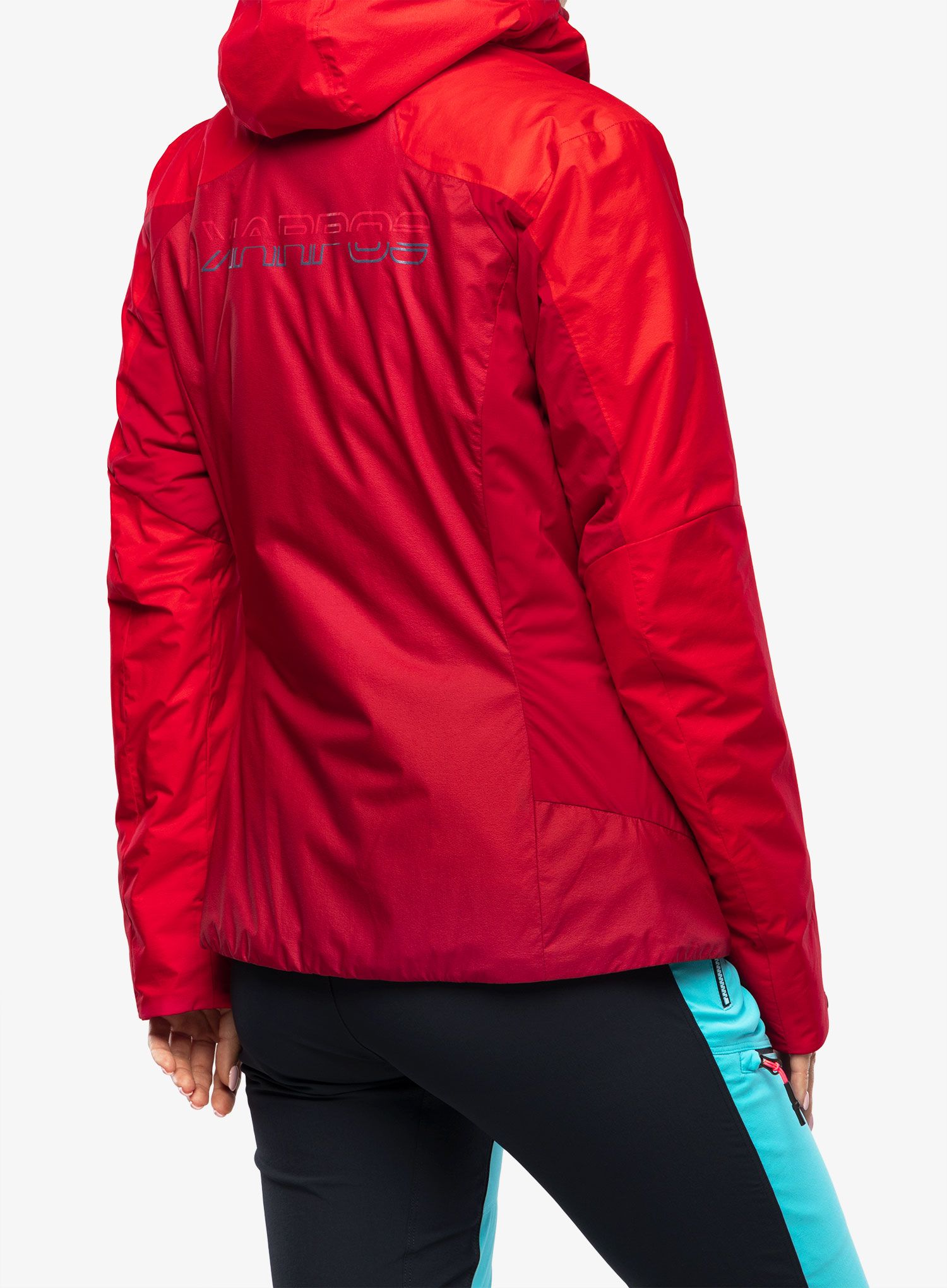 Dámská zateplená bunda Karpos Vinson Jacket - jester red/poinsettia