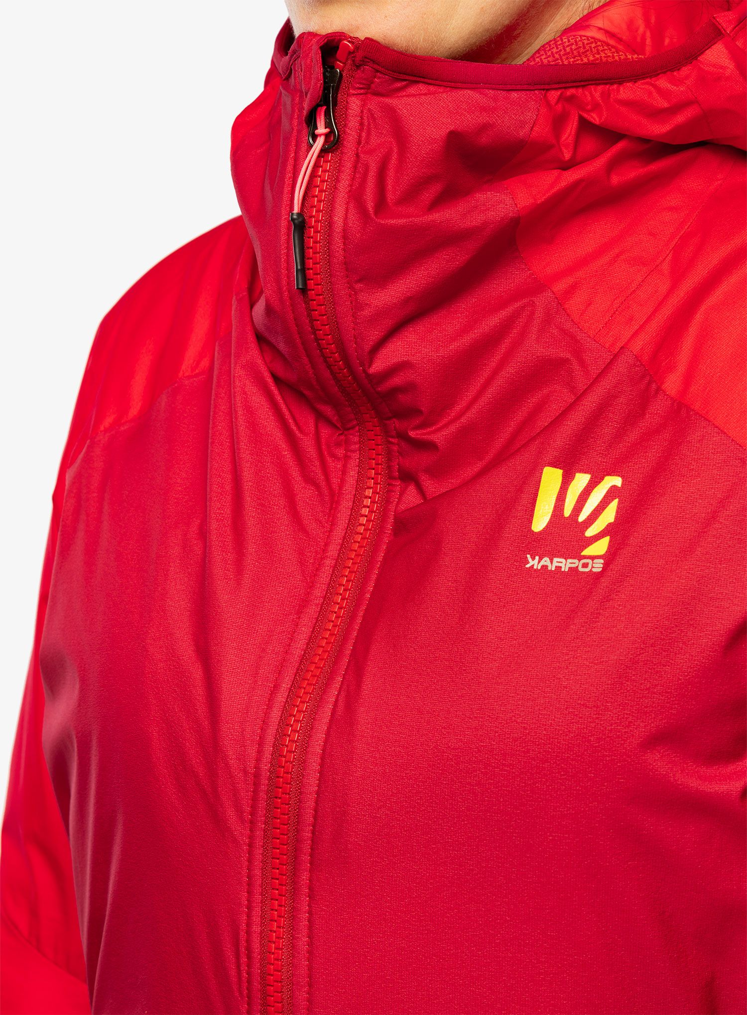 Dámská zateplená bunda Karpos Vinson Jacket - jester red/poinsettia