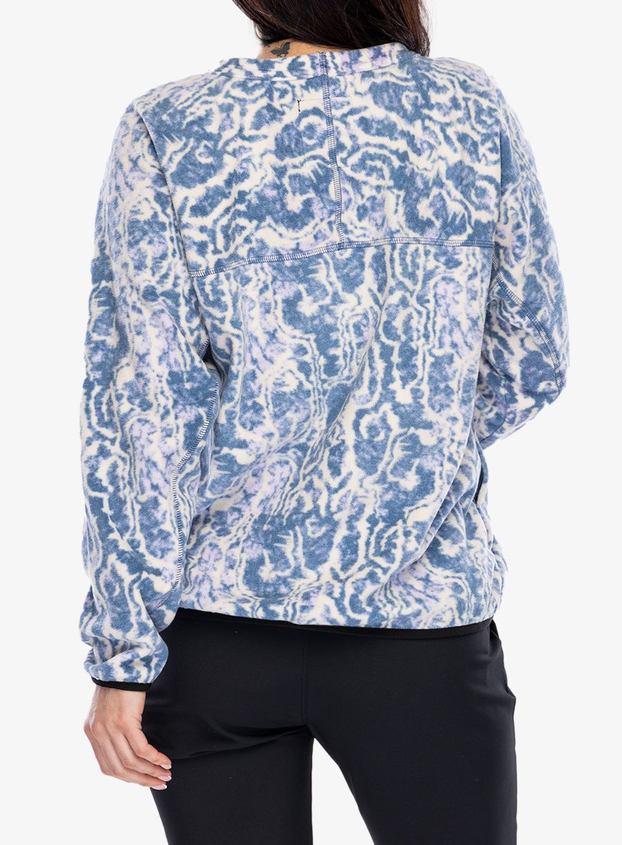 Fleece mikina dámská Kavu Kelowna - sky motion