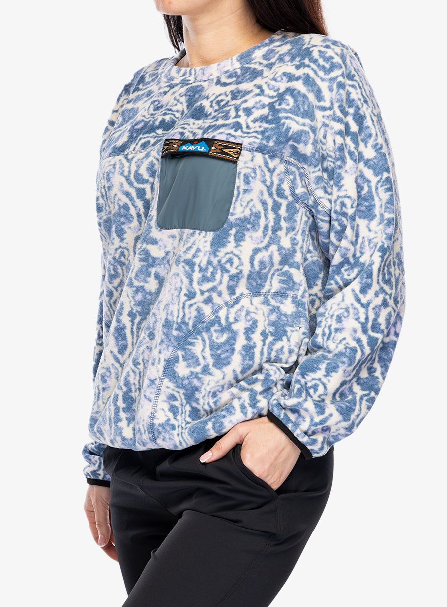 Fleece mikina dámská Kavu Kelowna - sky motion