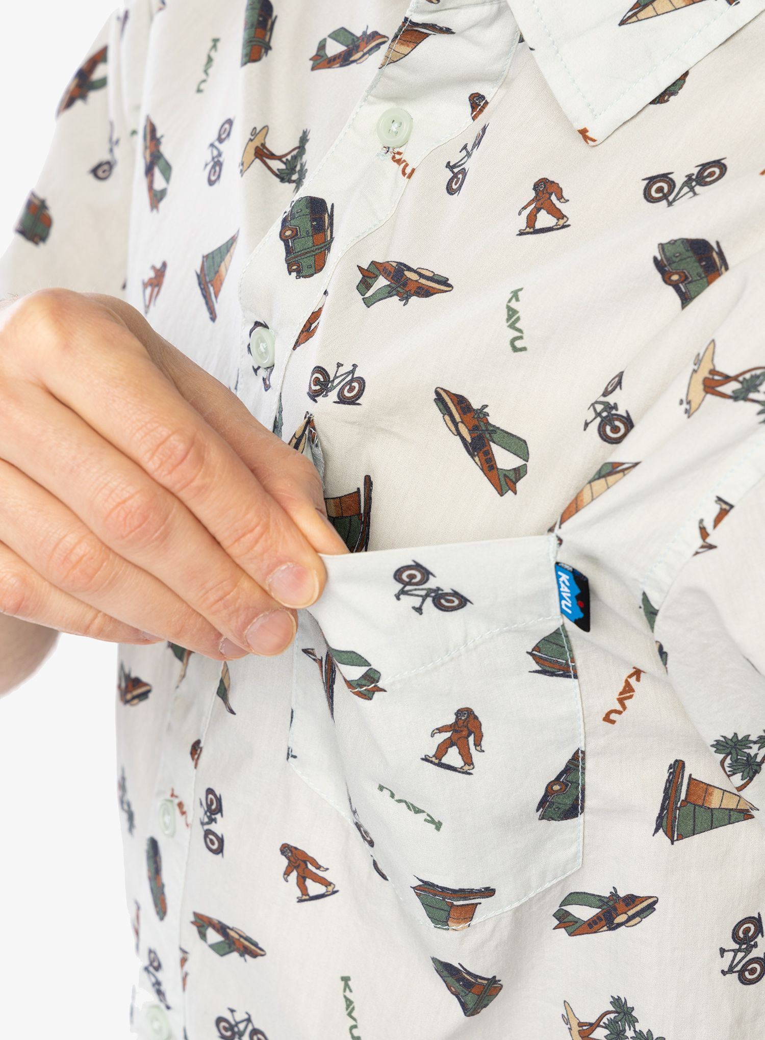 Košile Kavu The Jam - wonder wear