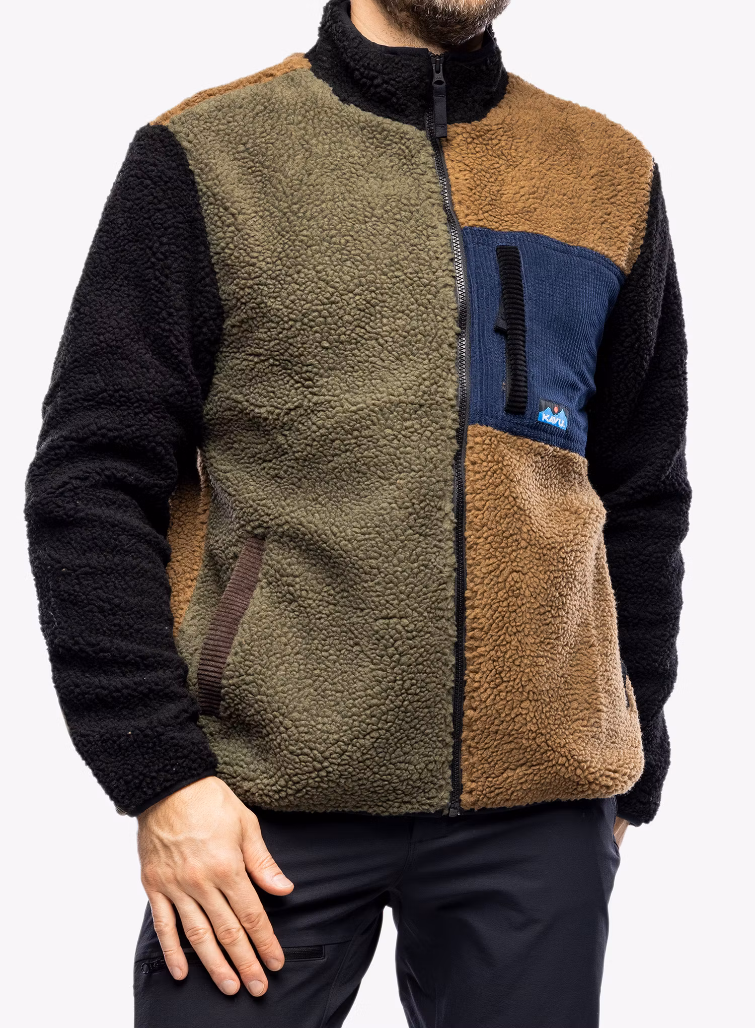 Fleece mikina Kavu Wayside - brewed up