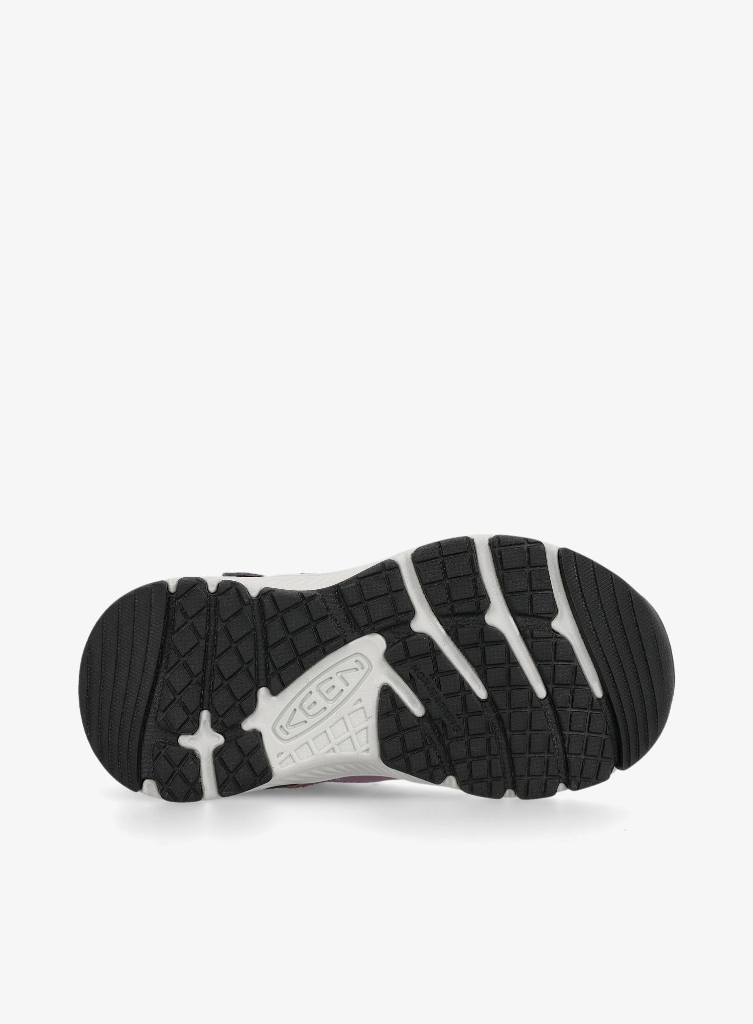 Dětské boty Keen Skua Mid WP Kids - black plum/plum perfect