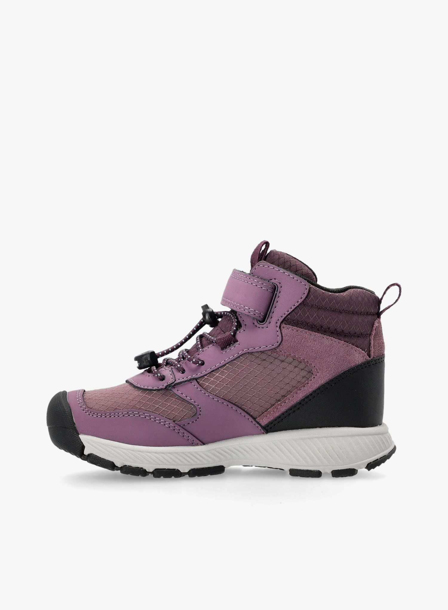 Dětské boty Keen Skua Mid WP Kids - black plum/plum perfect