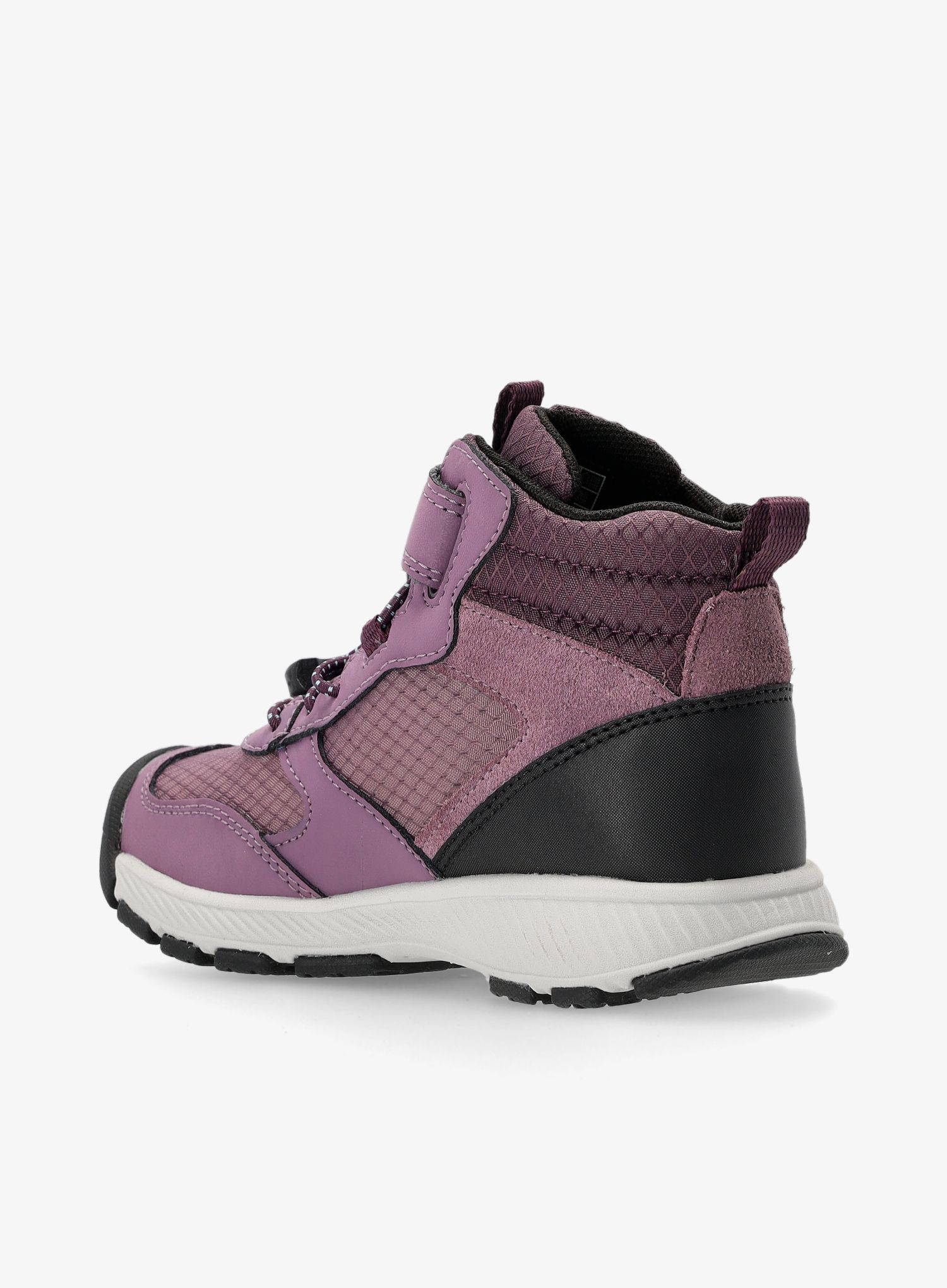 Dětské boty Keen Skua Mid WP Kids - black plum/plum perfect