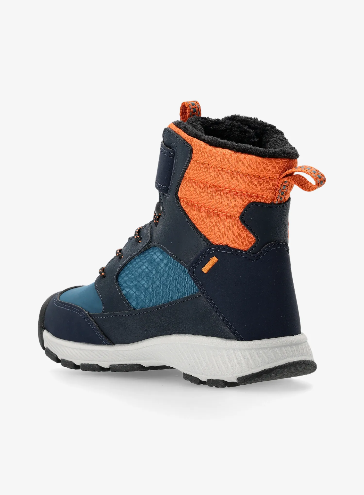 Dětské boty Keen Skua Winter WP Kids - sky captain/gold flame