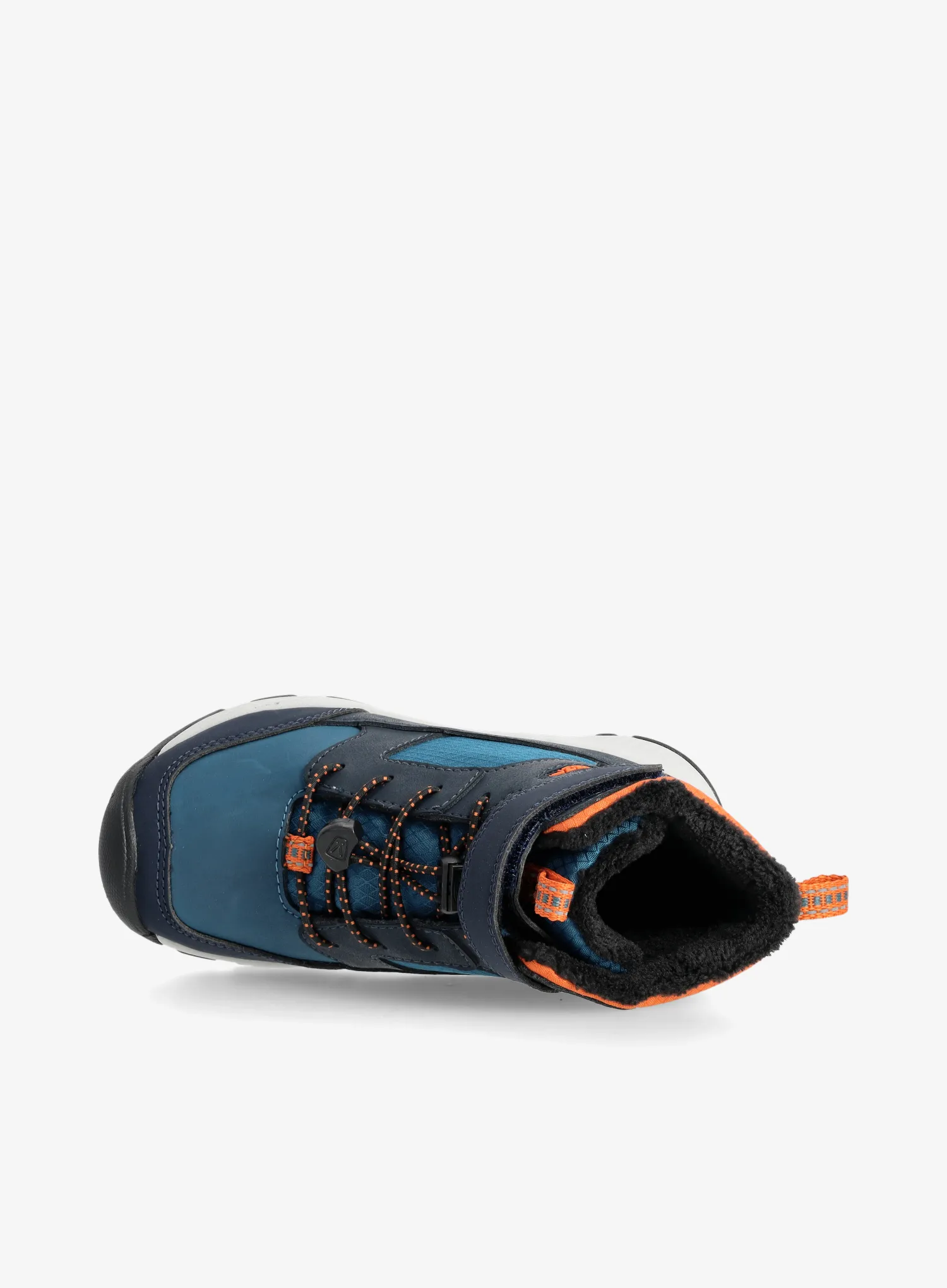 Dětské boty Keen Skua Winter WP Kids - sky captain/gold flame