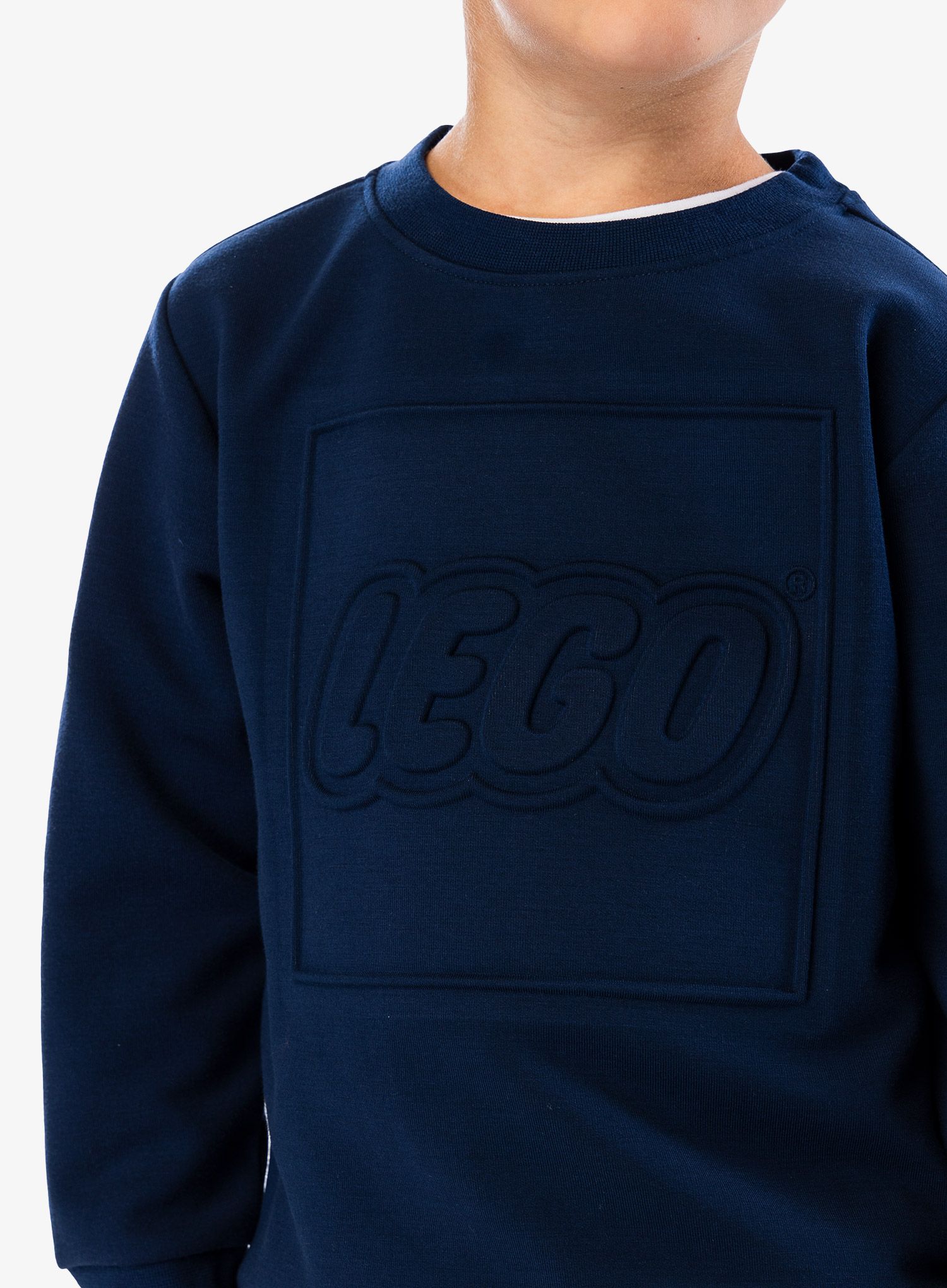 Dětská mikina LEGO LW Sky 100 - dark navy
