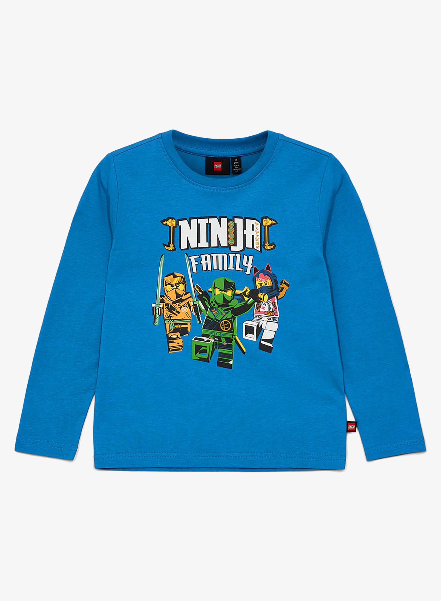 Dětská mikina LEGO LW Tano 203 - middle blue