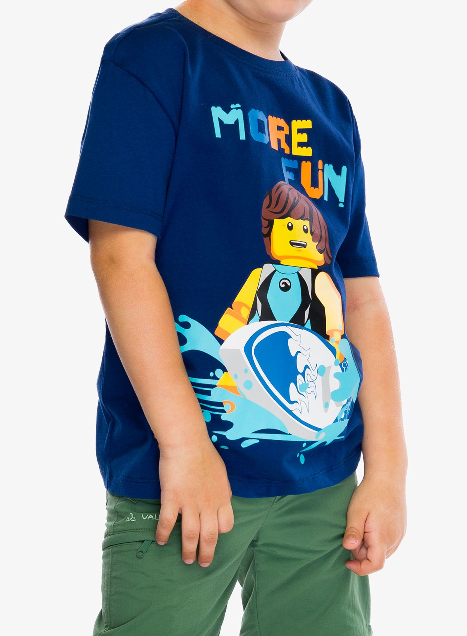 Dětské tričko LEGO LW Tano 317 - dark blue