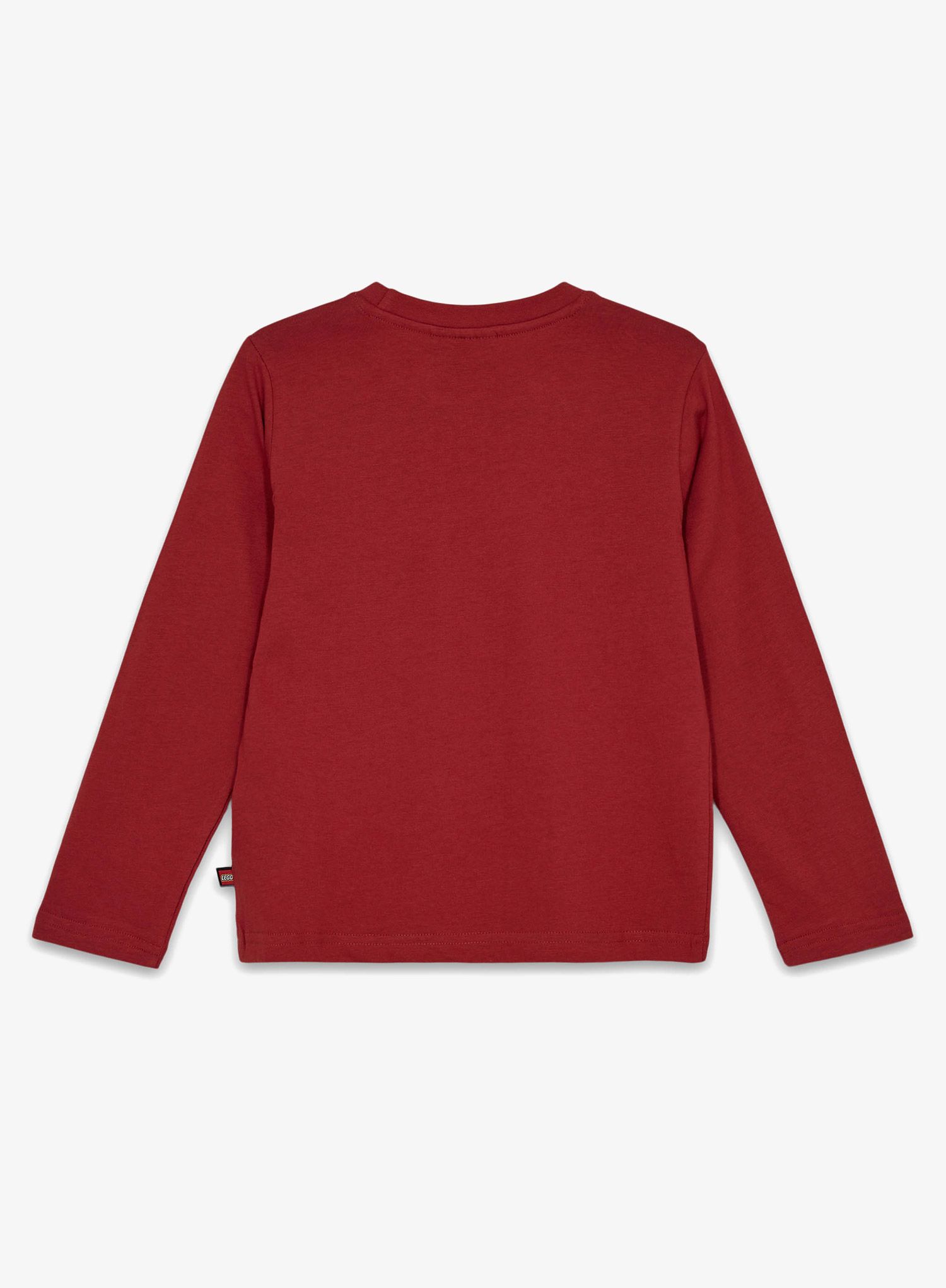 Dětská mikina LEGO Tano 603 - dark red