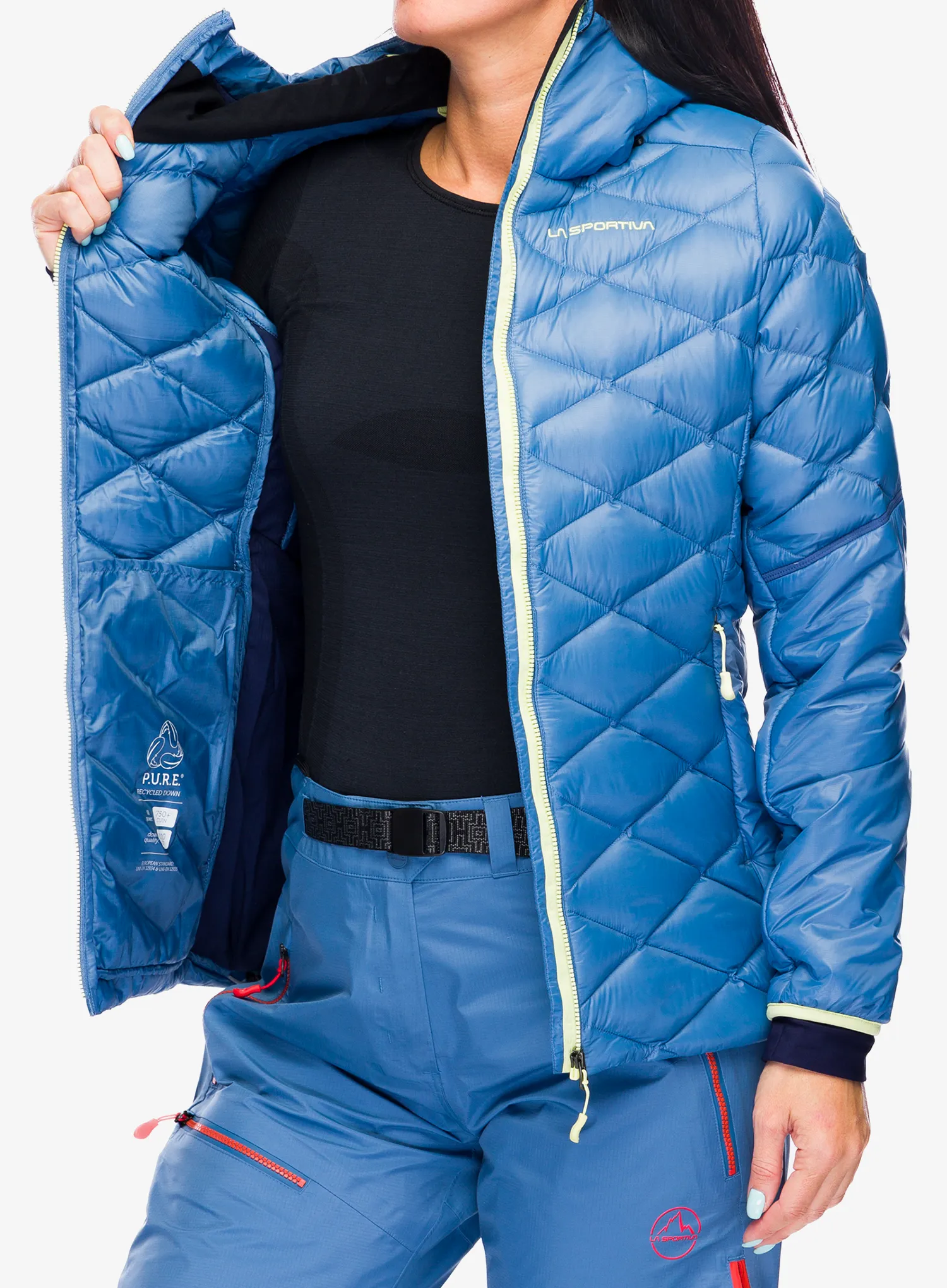 Dámská péřová bunda La Sportiva Aiguille Down Jacket - moonlight