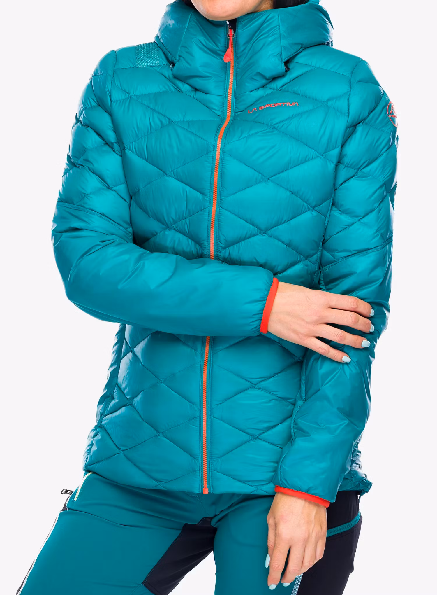 Dámská péřová bunda La Sportiva Aiguille Down Jkt - everglade