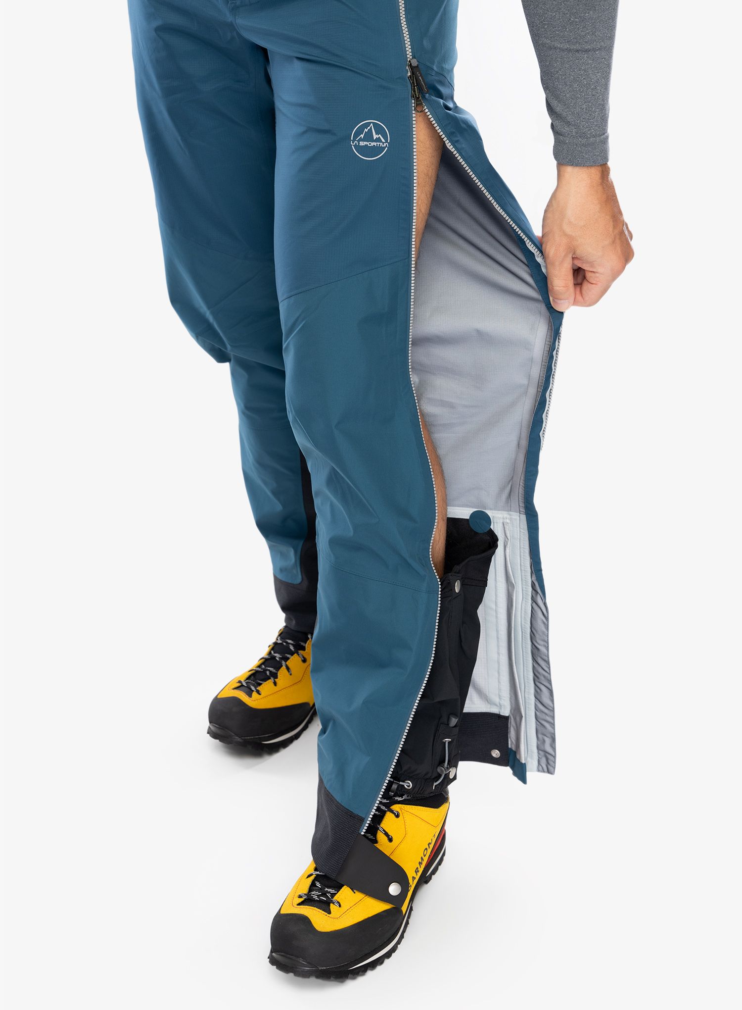 Kalhoty s membránou La Sportiva Alpine Guide GTX Pant - storm blue